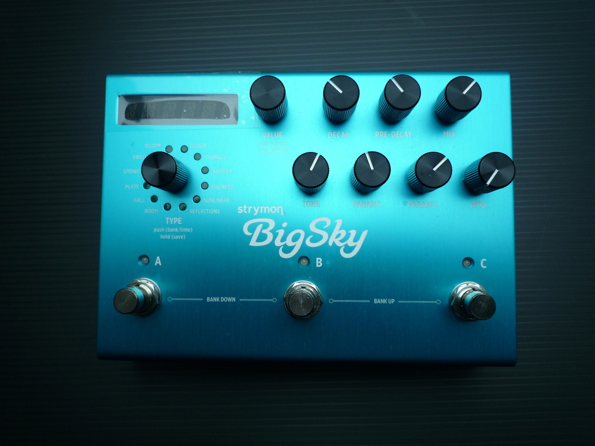 Vends Strymon BigSky
