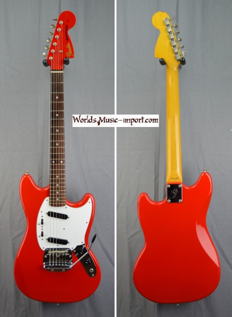 FENDER Mustang MG'69-MH Torino Red 2010 Japon import