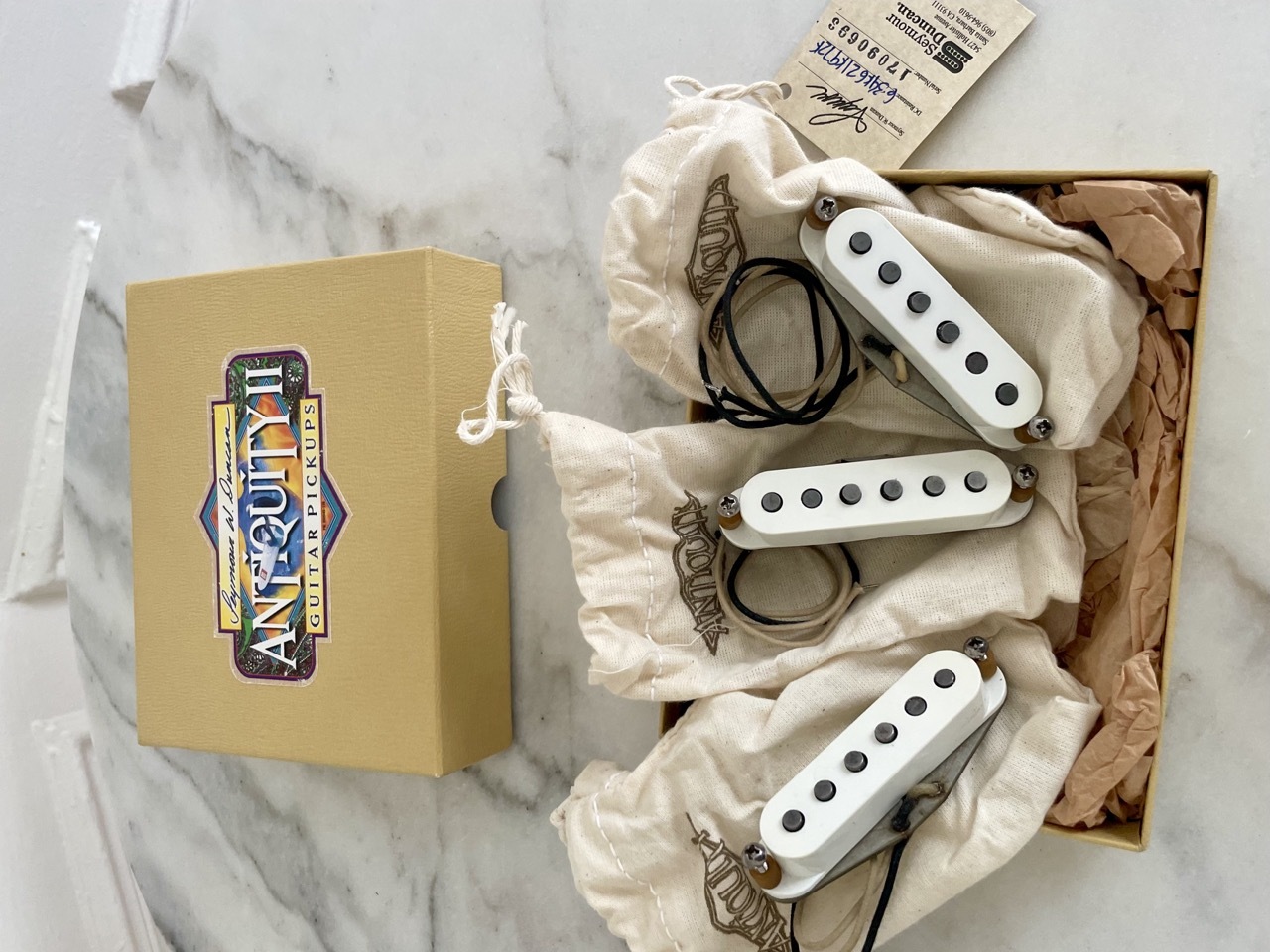 Micros Seymour Duncan Antiquity II surf set pour Stratocaster