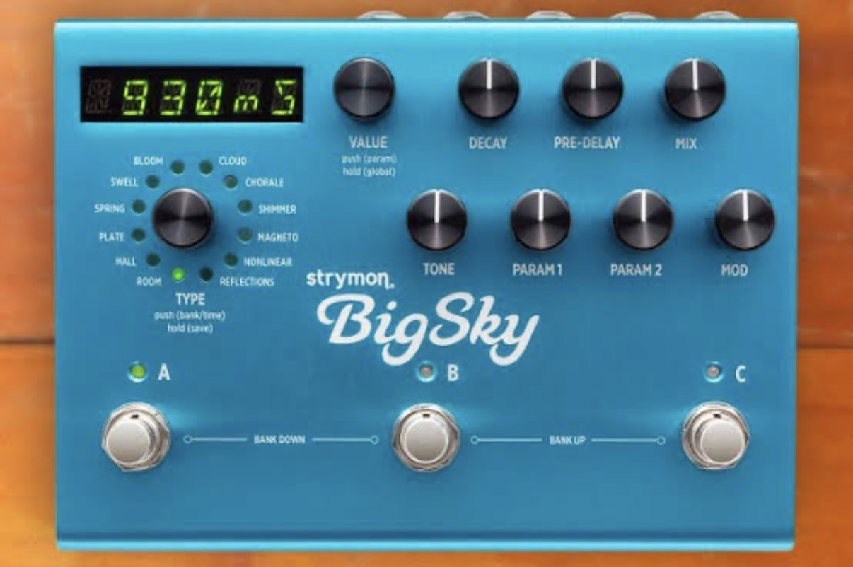 Strymon bigsky : le graal de la reverb 