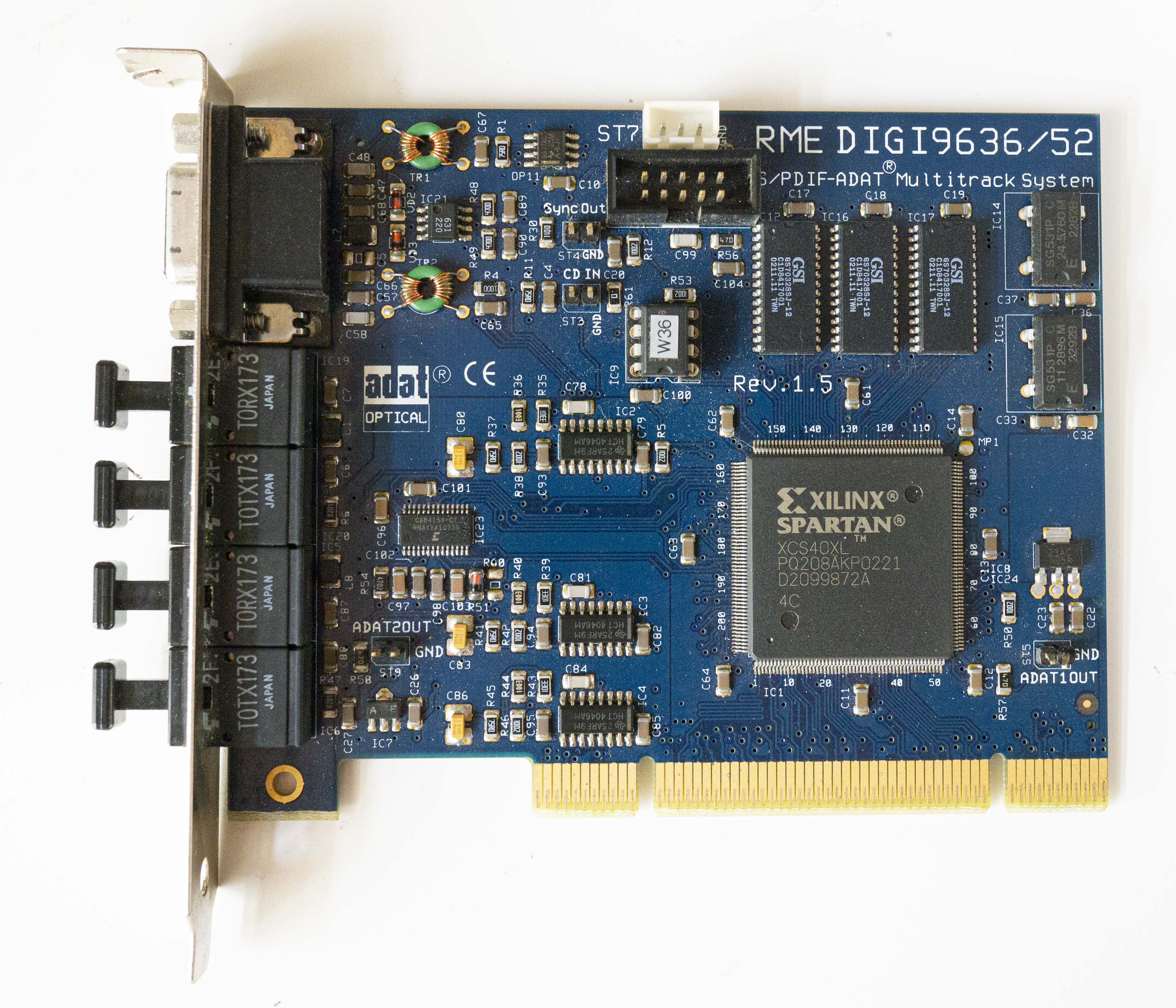 RME Audio DIGI9636/52 S/PDIF-ADAT Multitrack System - PCI soundcard