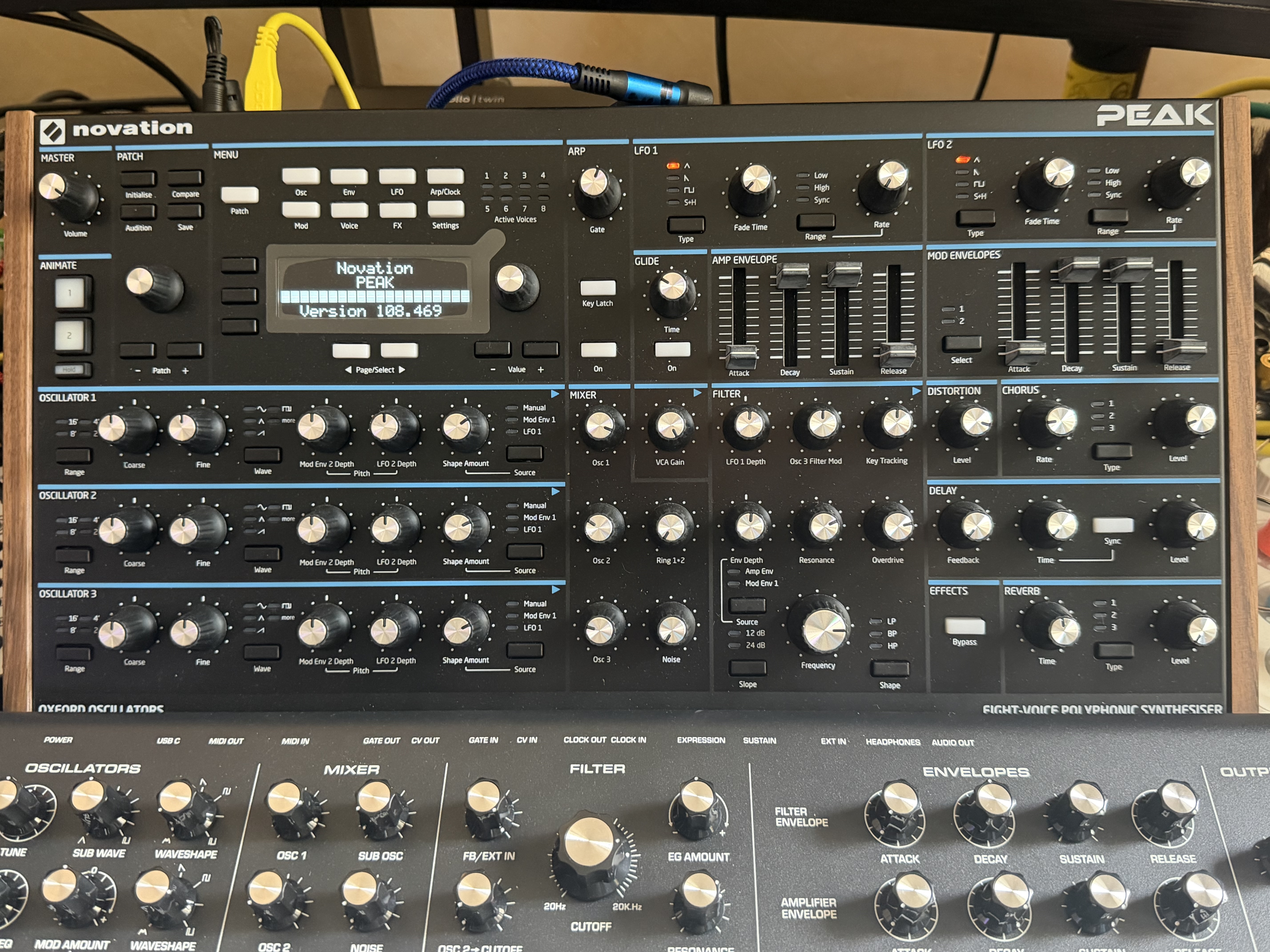 Vends Synthé Peak de Novation