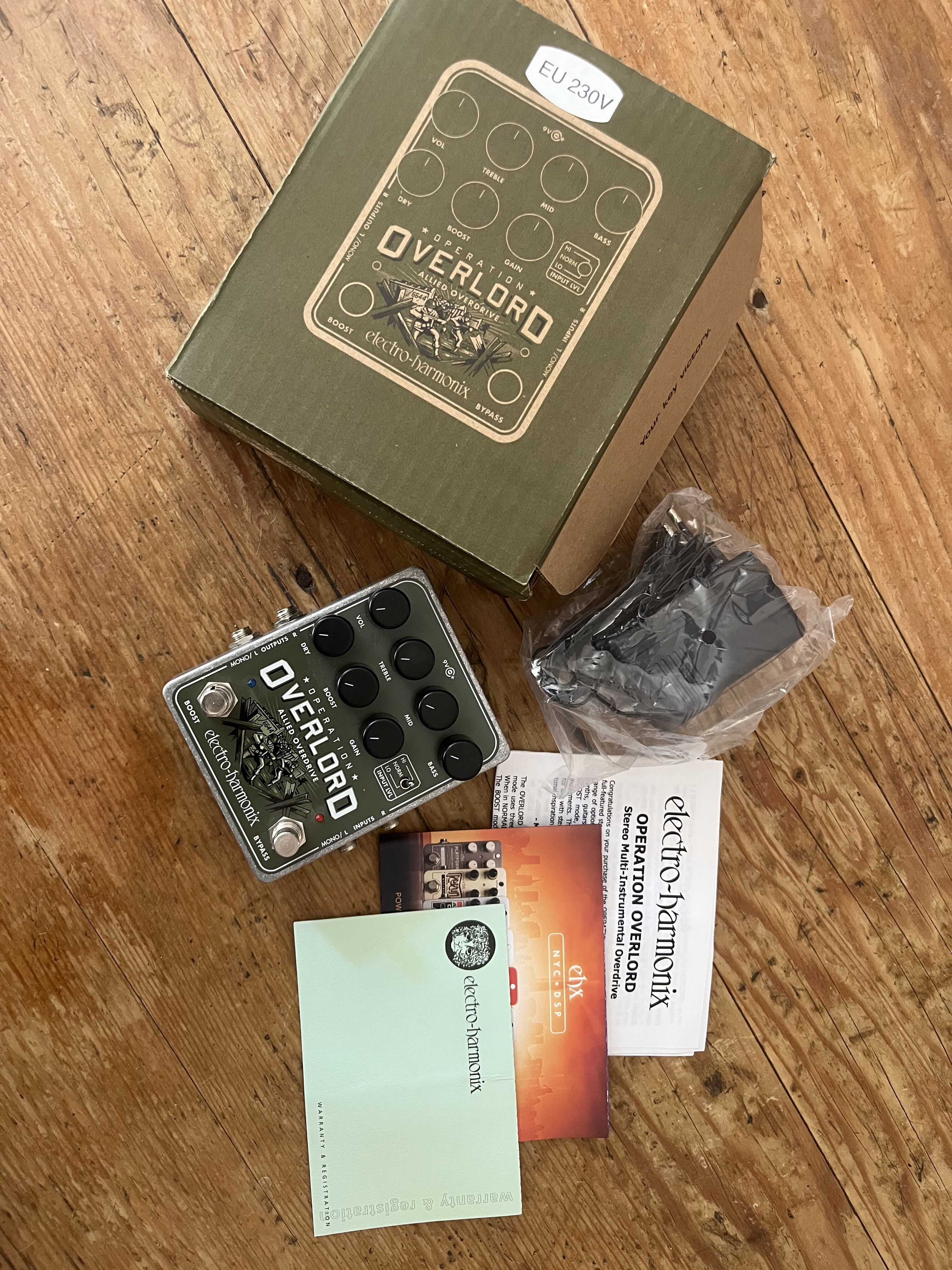 Vds Pédale overdrive OVERLORD de chez Electro-Harmonix NEUVE