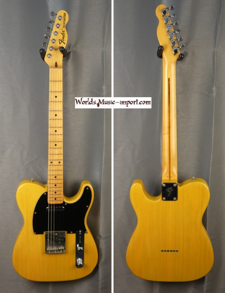 FENDER Telecaster Collector CTL-50M TL'72 Ash 1989 jap'