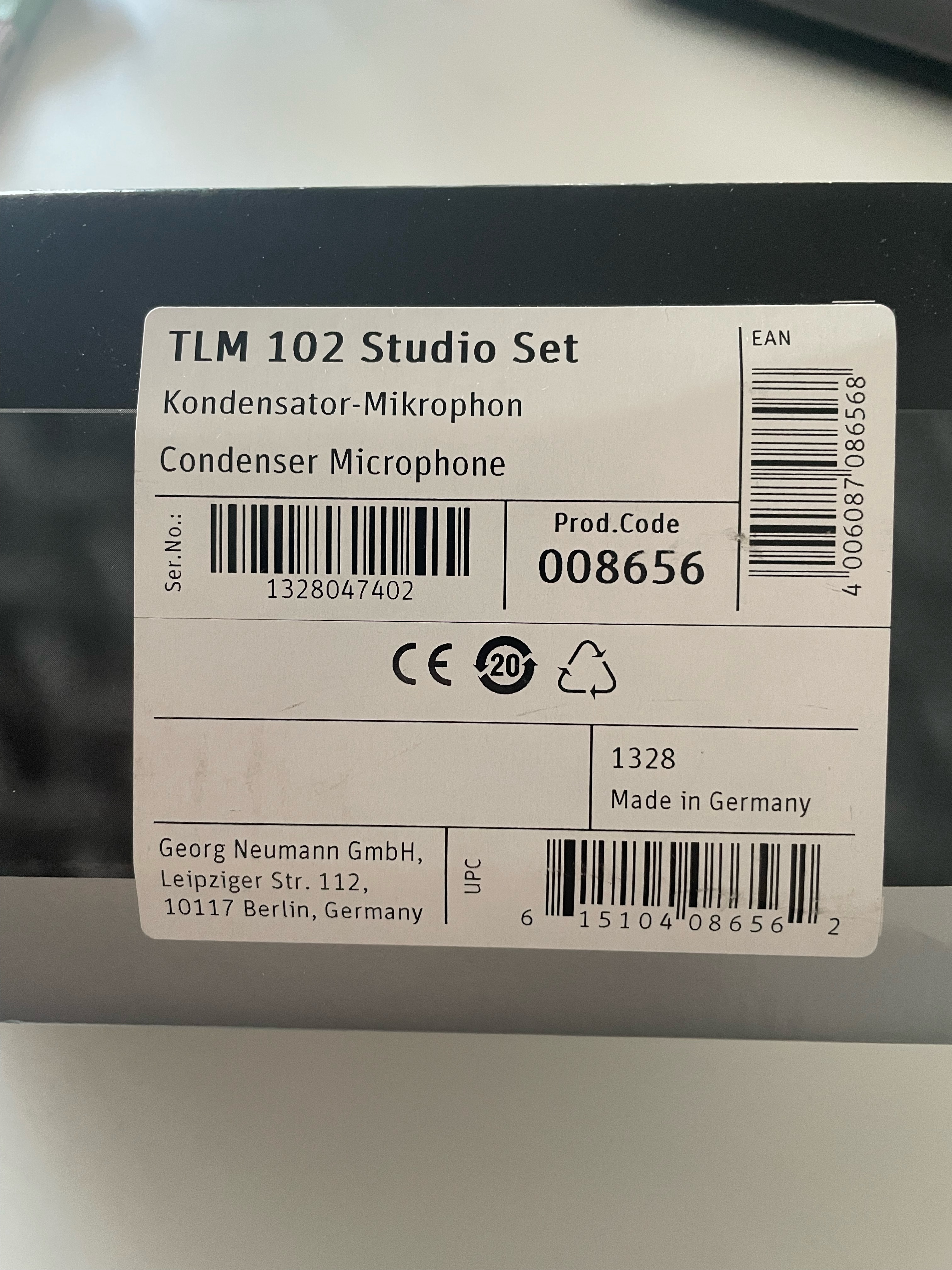 Neumann TLM 102 (69903)