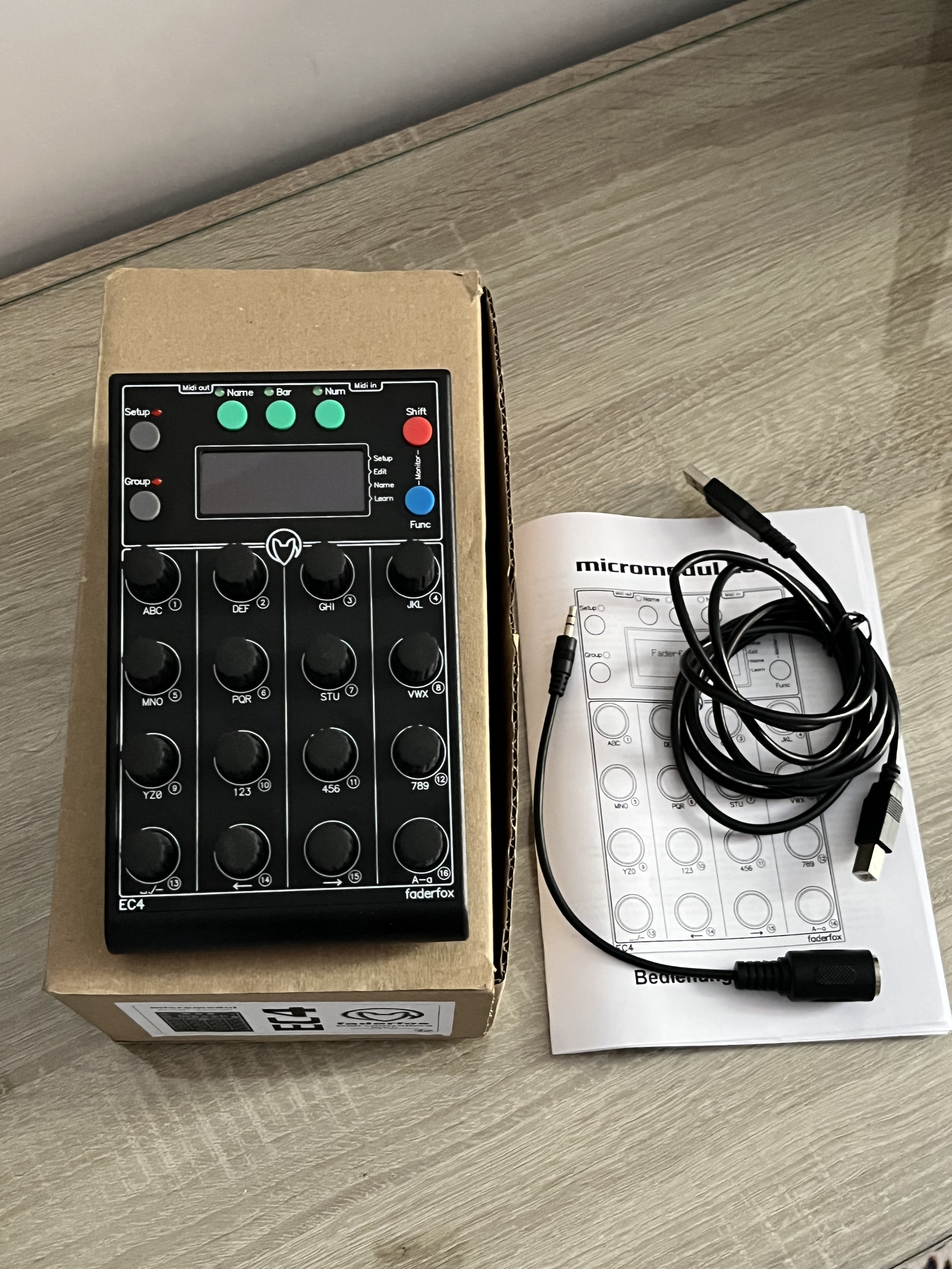 Vends EC4 de faderfox