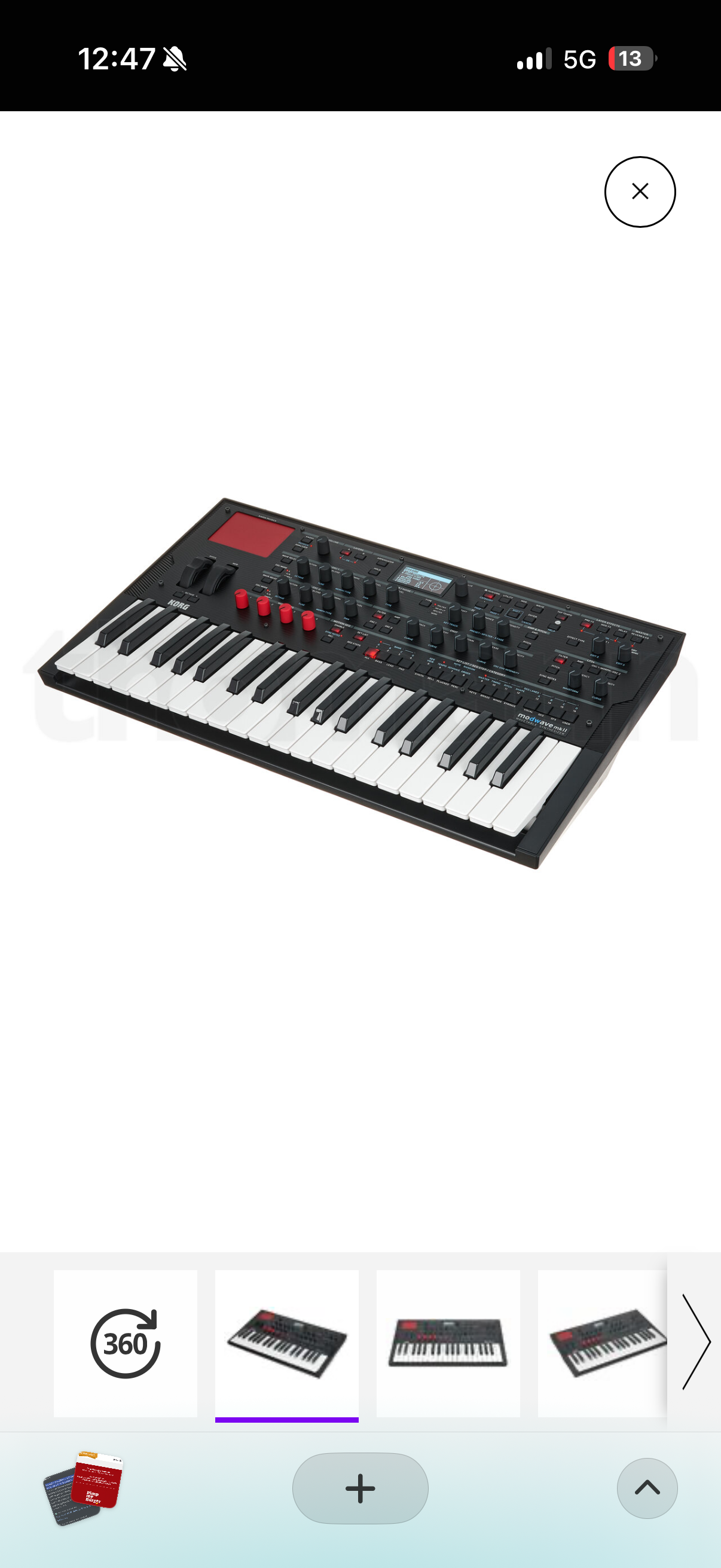 Vend korg modwave ou échange contre modwave module