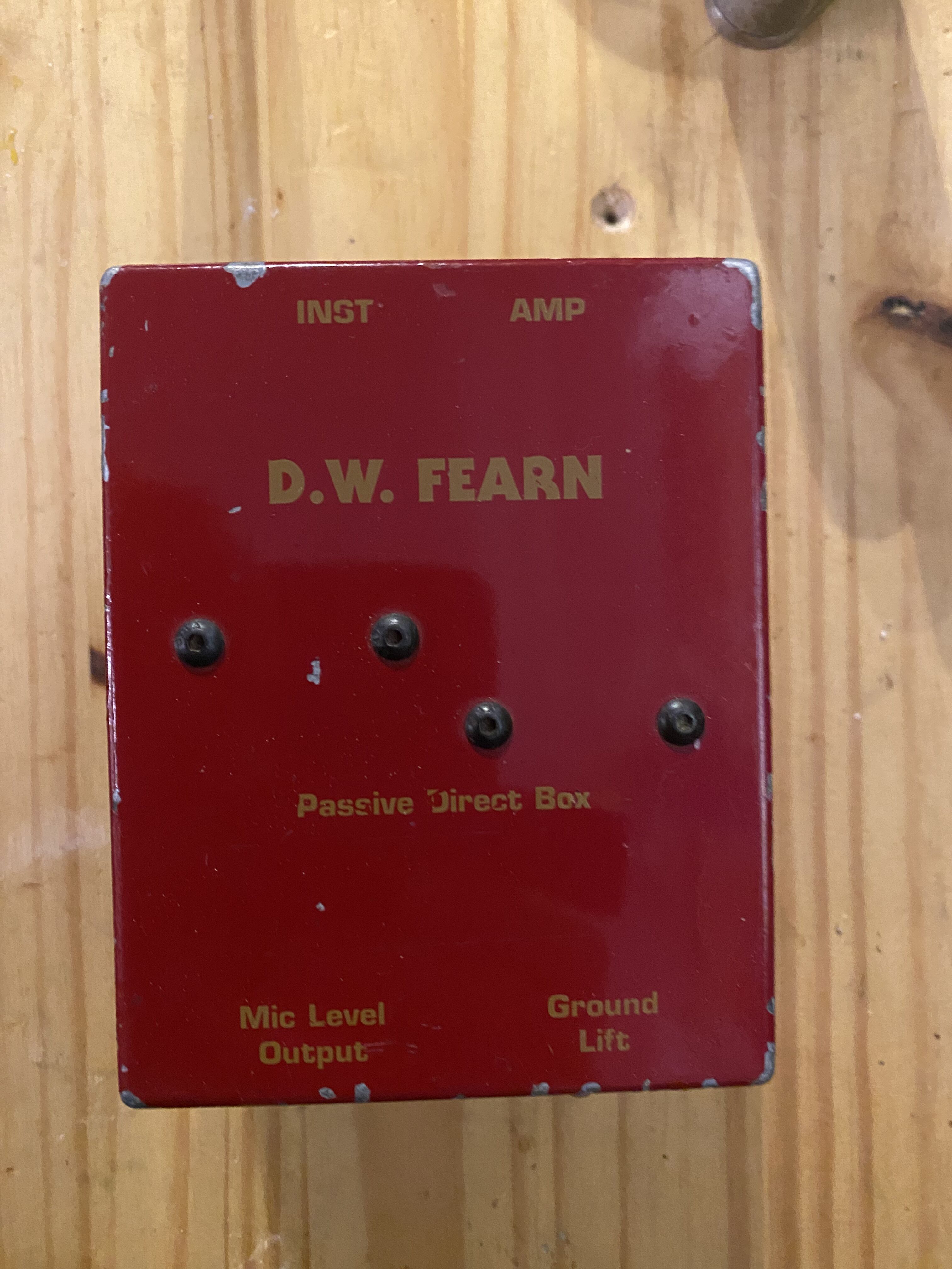 Vends DI DW Fearn bon état de fonctionnement 