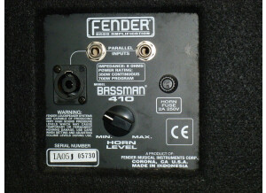 Fender Bassman 410 Cabinet