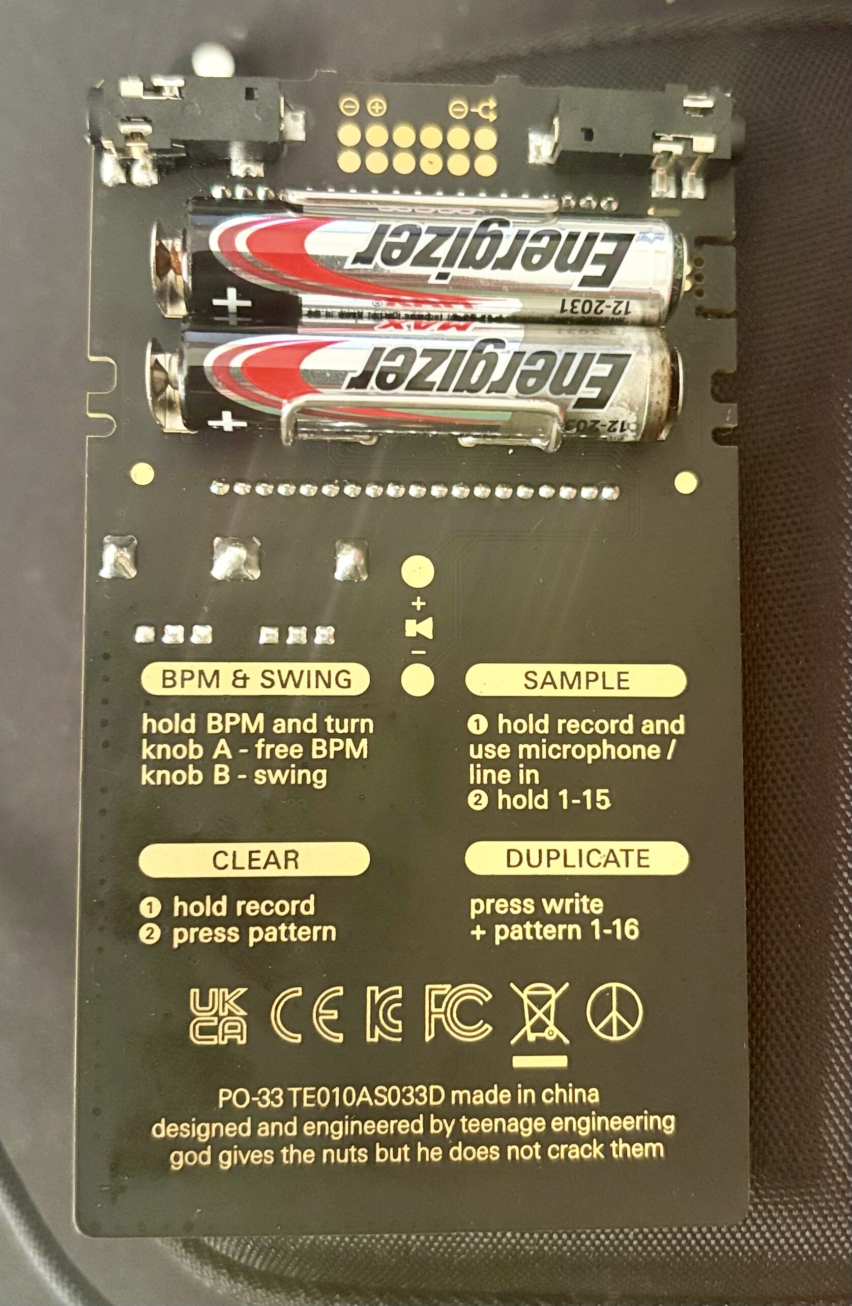 Teenage Engineering PO-33 K.O! (14804)