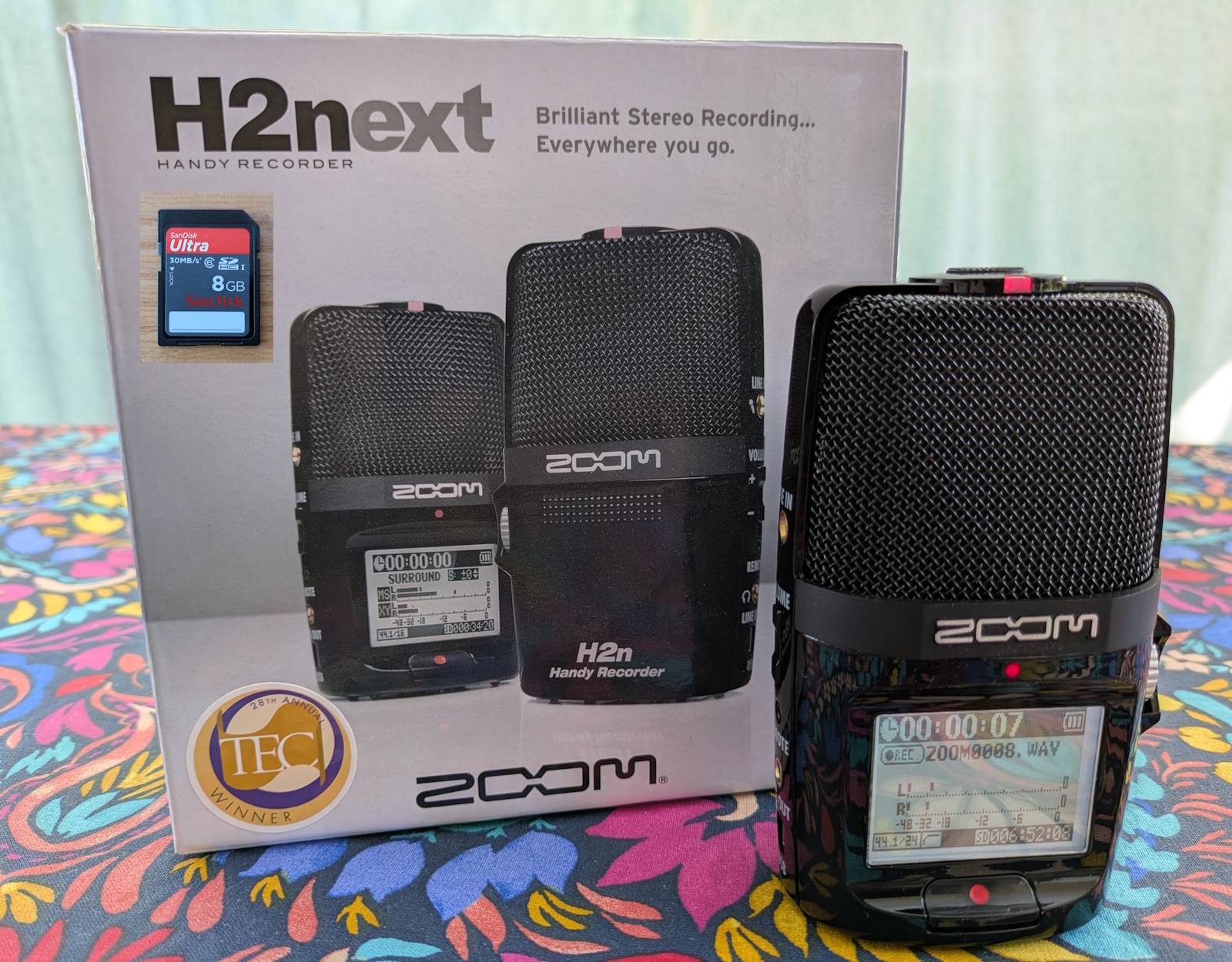 Vends Enregistreur audio portable Zoom H2n