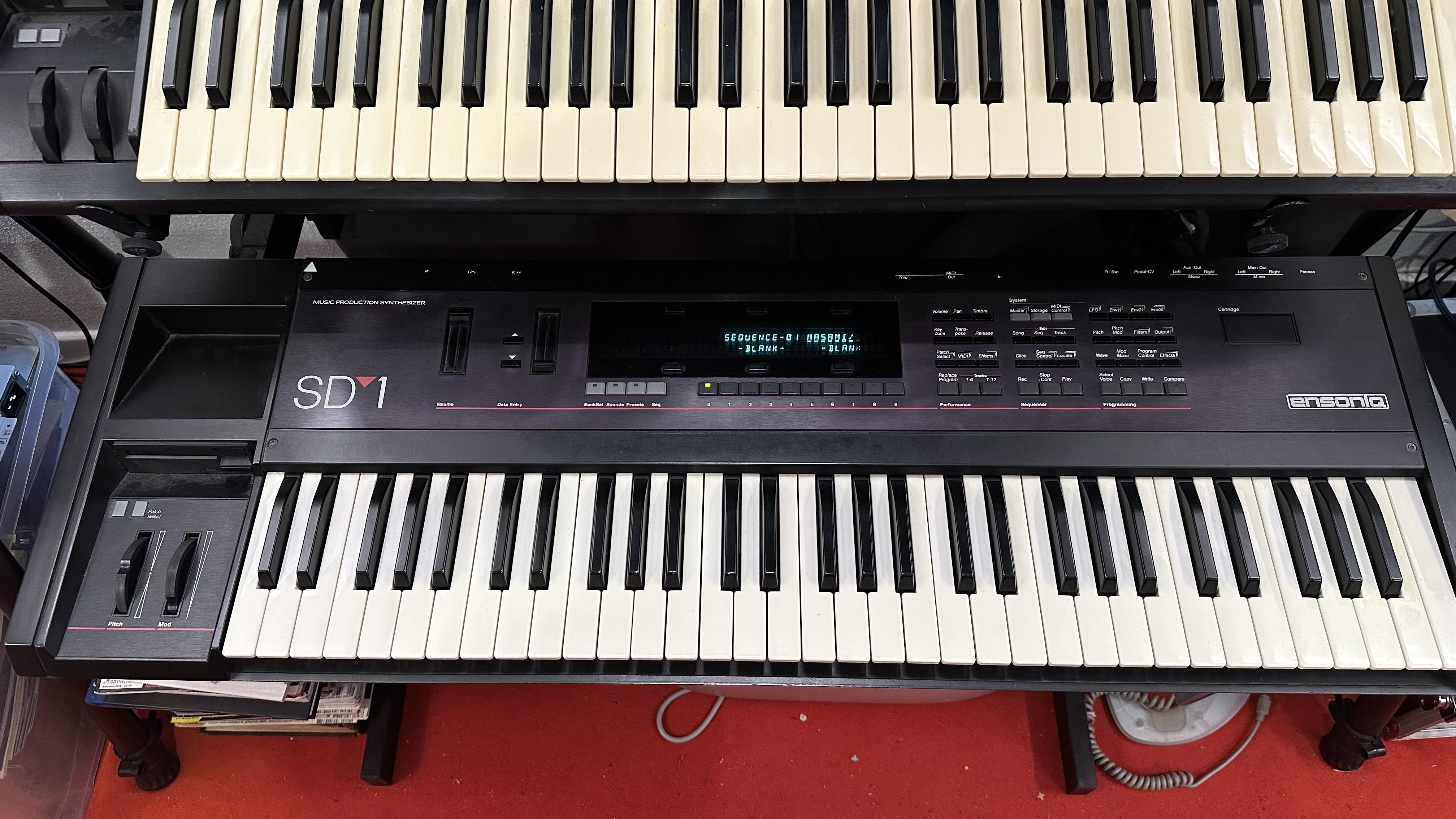 Vends Ensoniq SD1