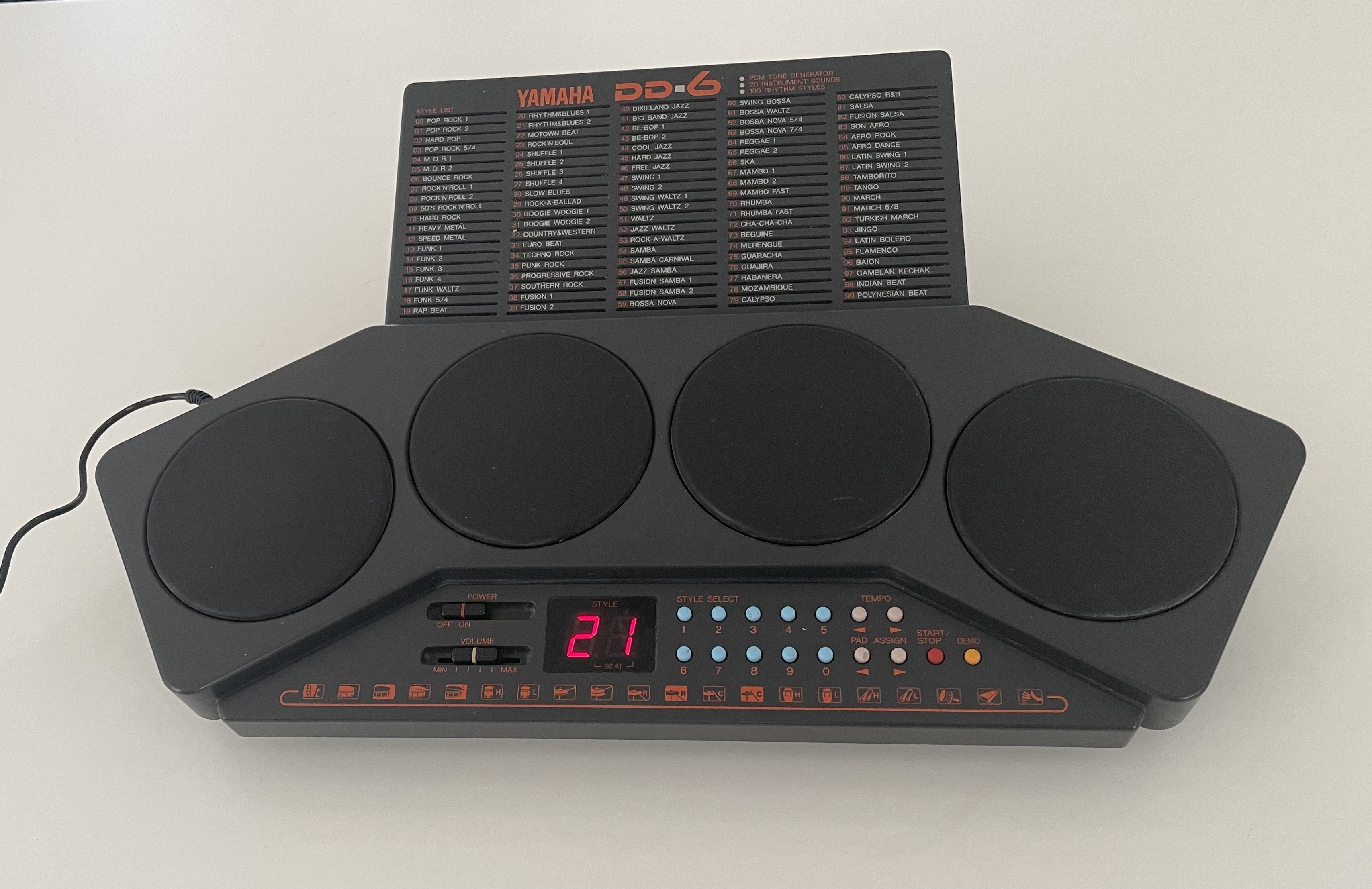 Vends batterie électronique Yamaha DD-6