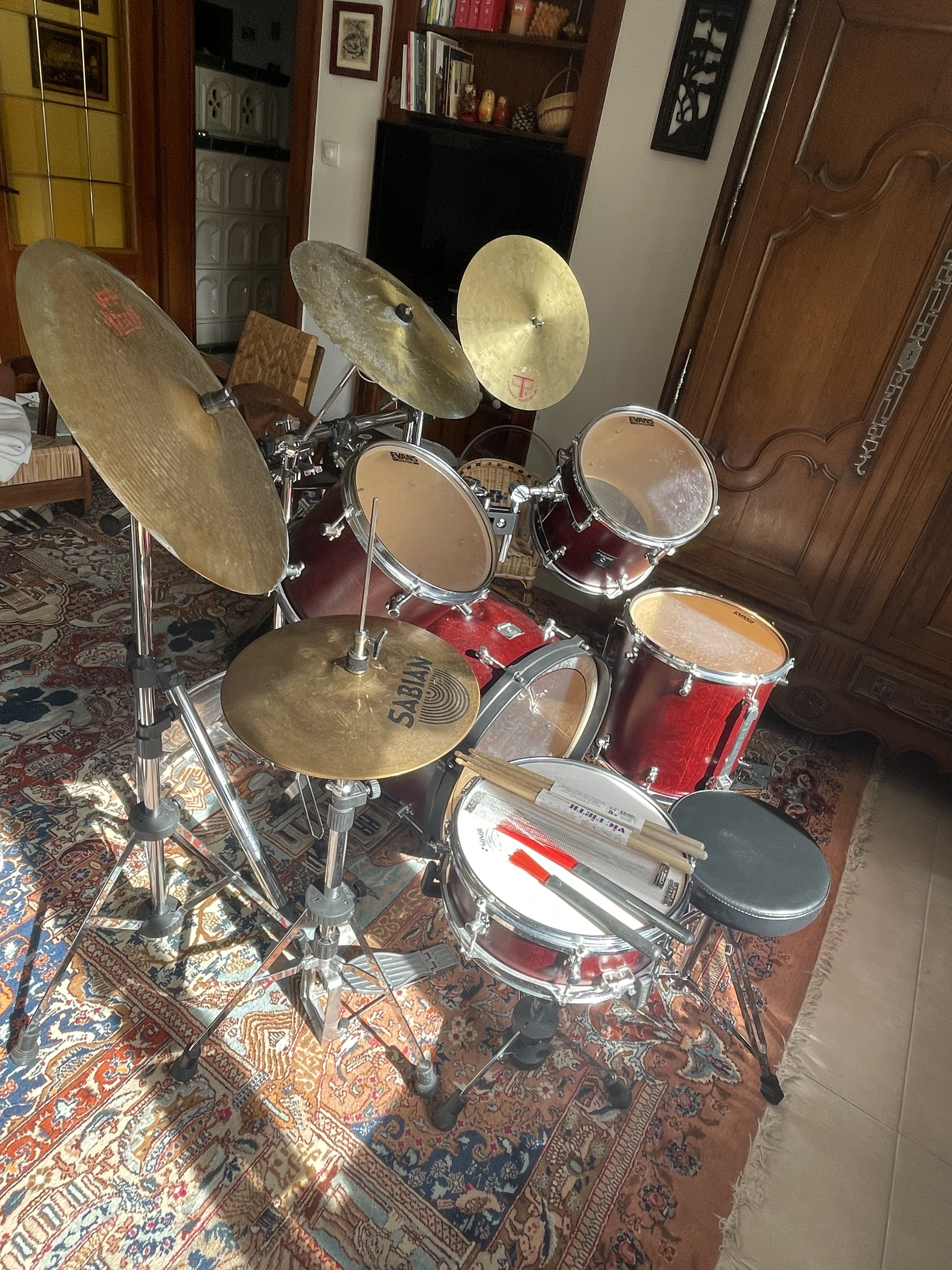 Vends batterie SONOR Sonic Plus