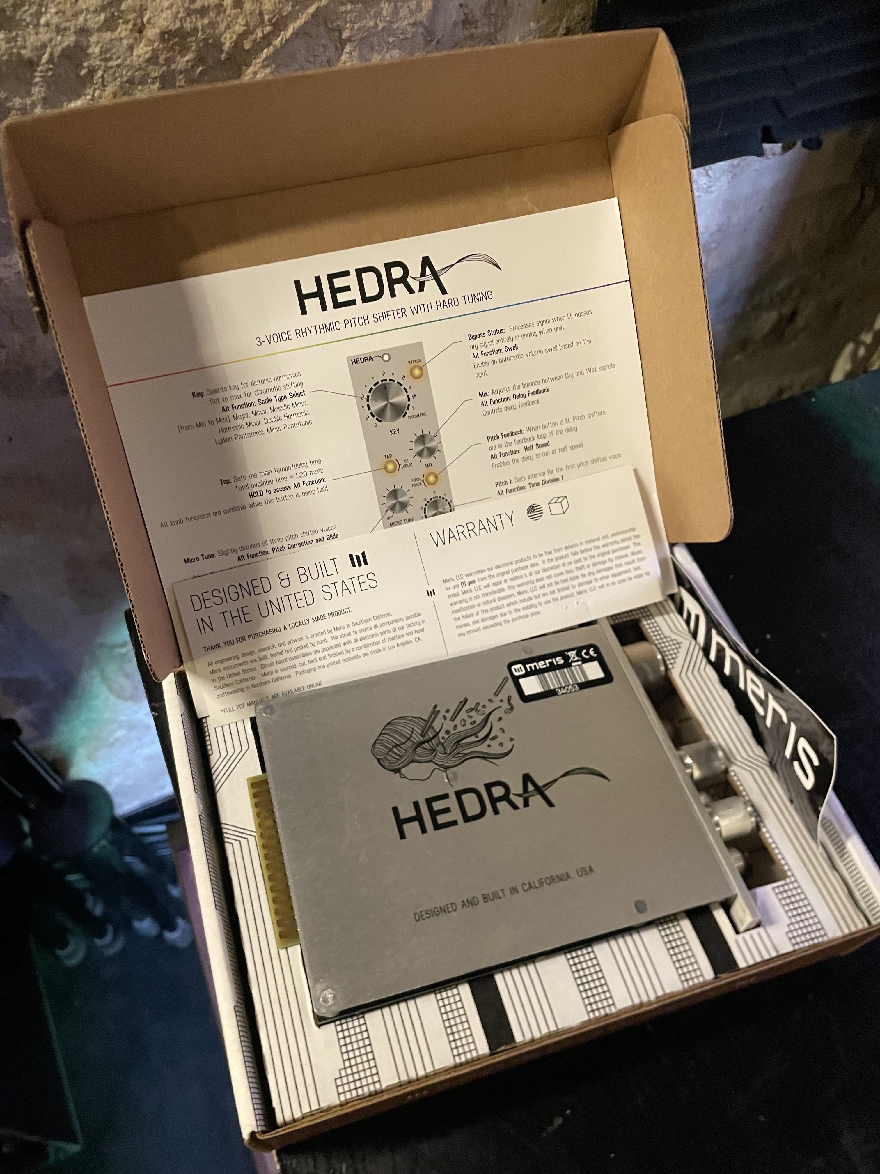Meris hedra format API 500 (paire)