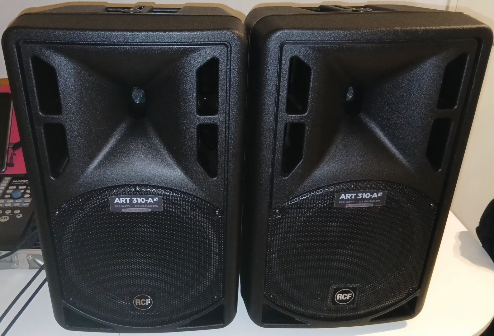 2 enceintes amplifiées RCF ART 310A MK IV 400W