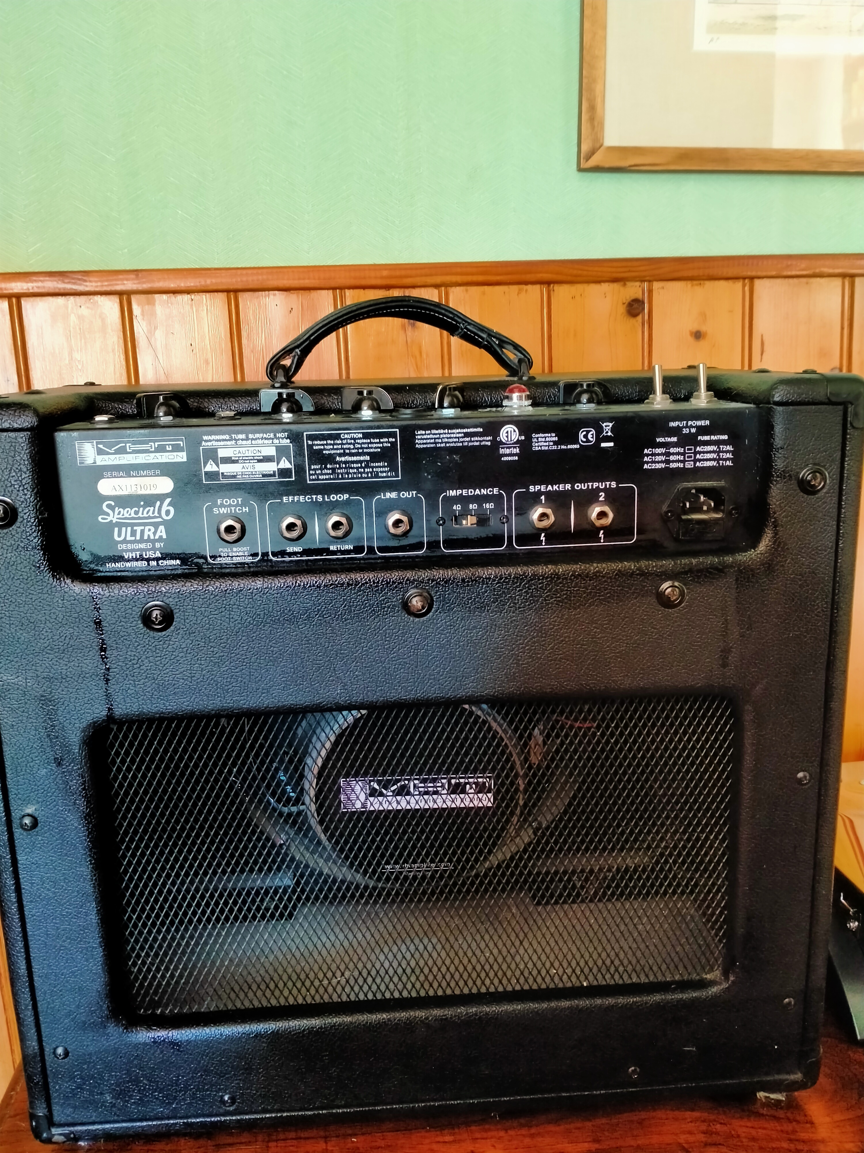 Ampli VHT Amplification (AXL) Special 6 Ultra