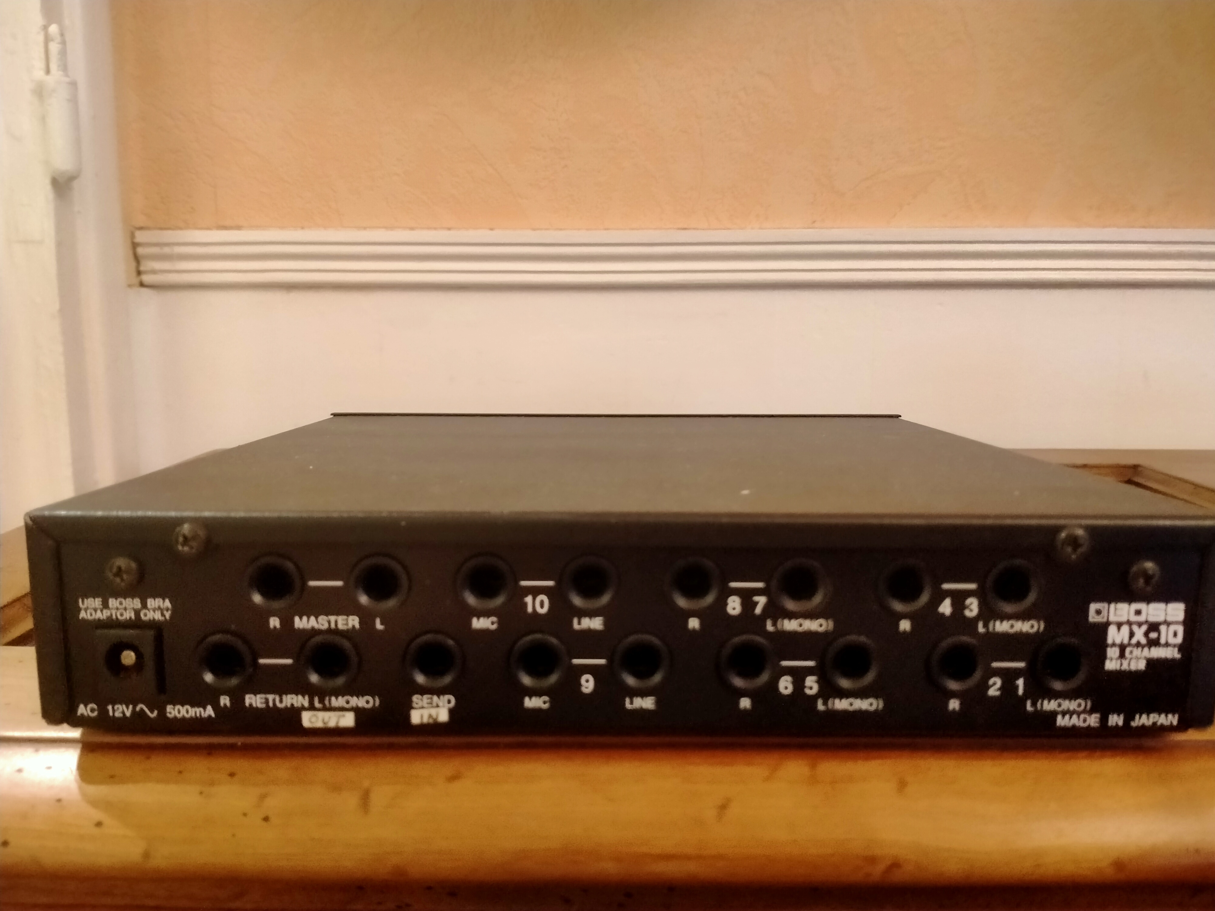  Boss MX-10 10 Channel Mixer 
