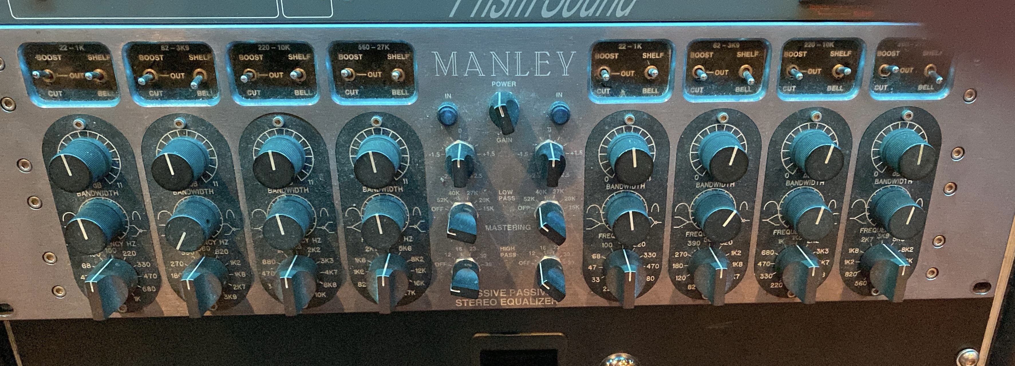 vends EQ Manley Labs Massive Passive Mastering Version