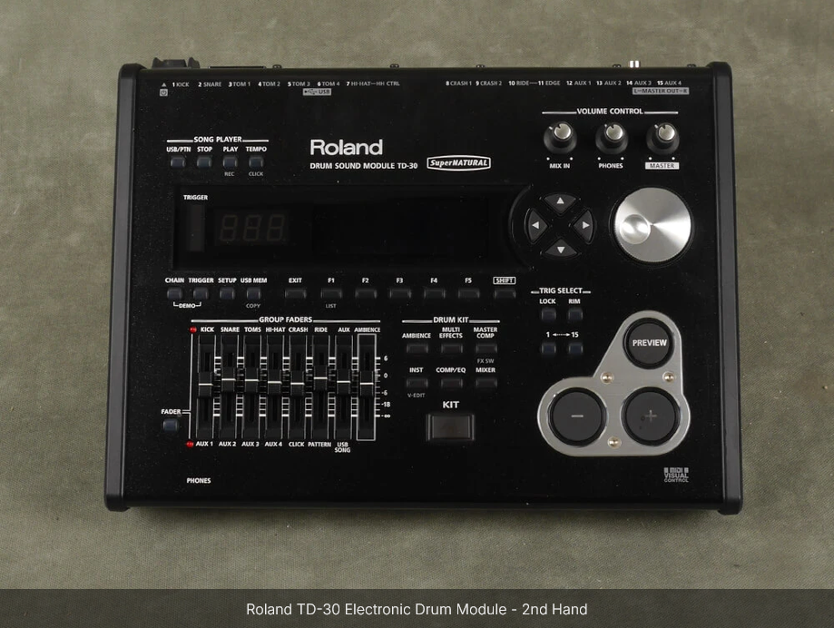 Roland TD-30 Electronic Drum Module -