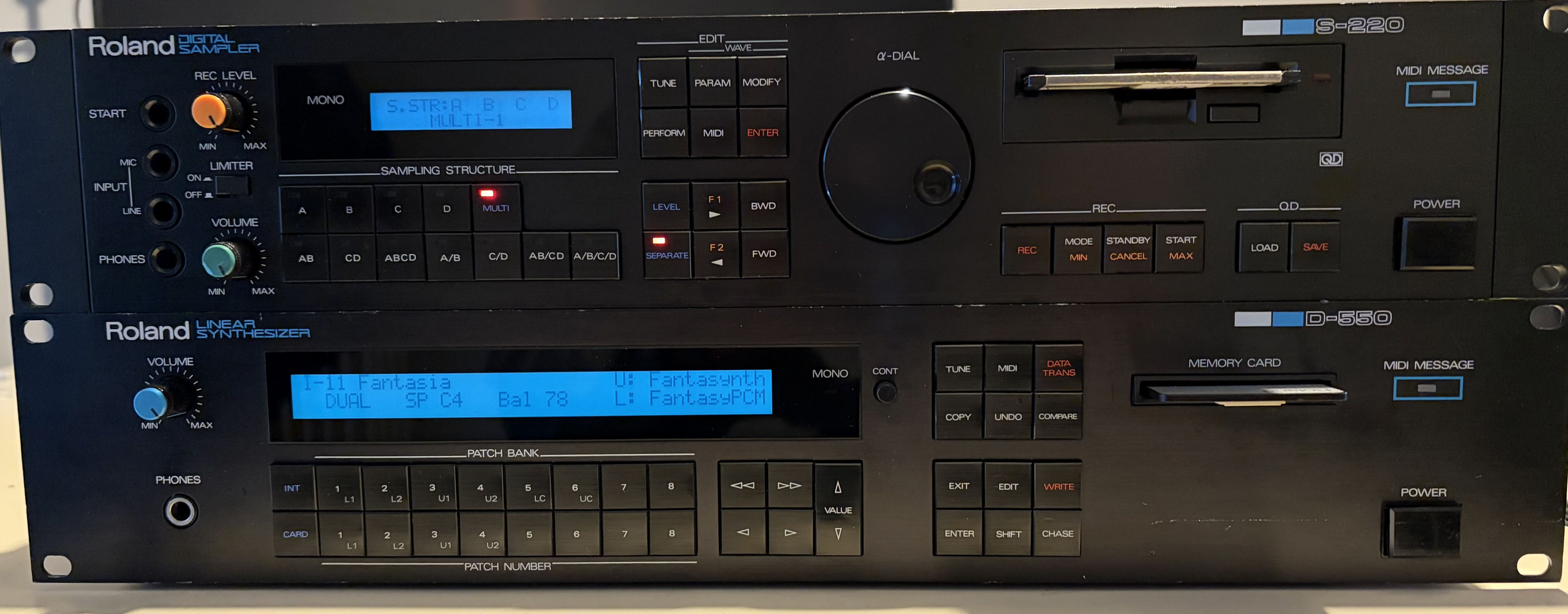 Roland D550 (D50 en rack)