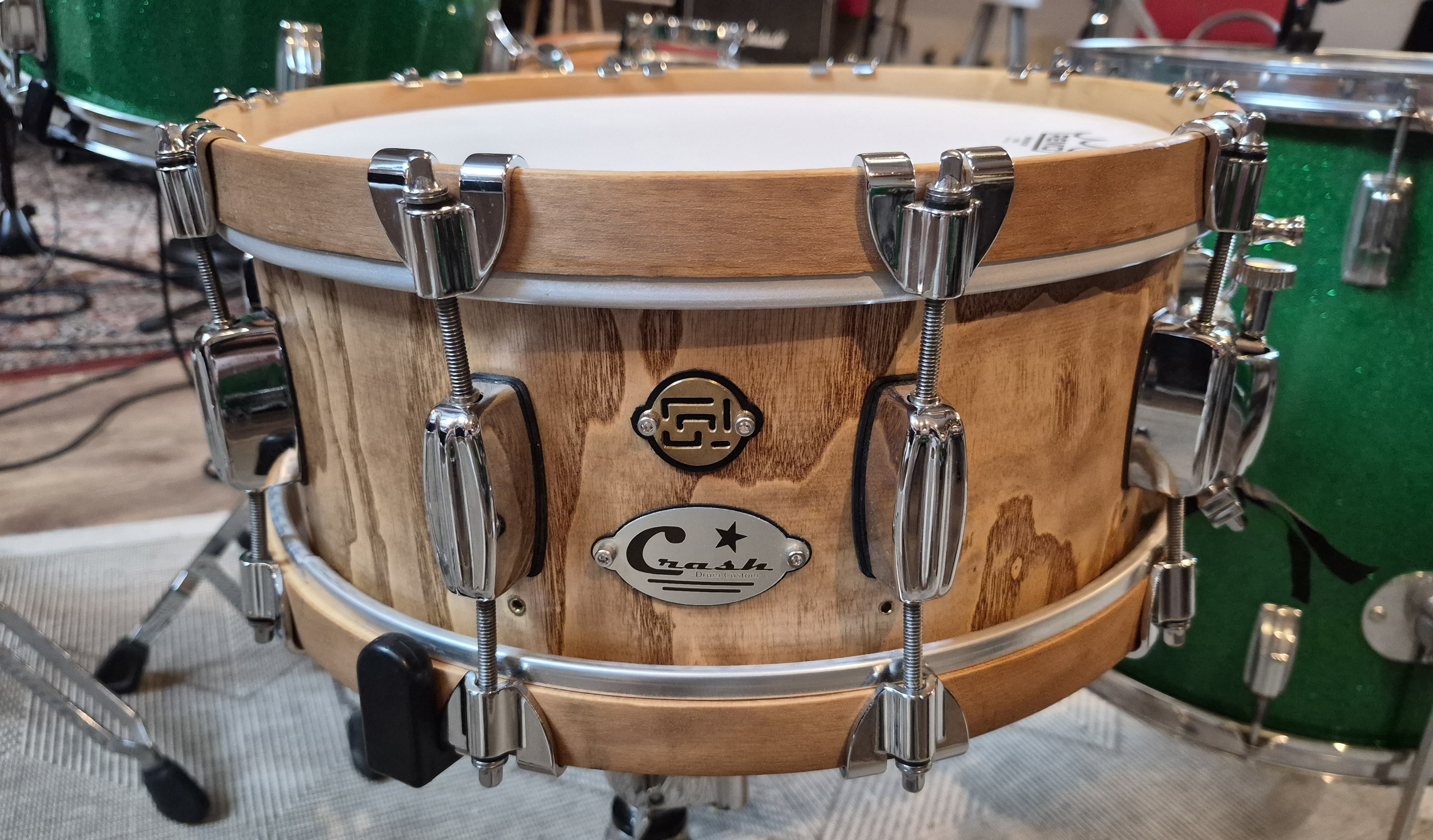 Vends caisse claire Crash Drum Custom