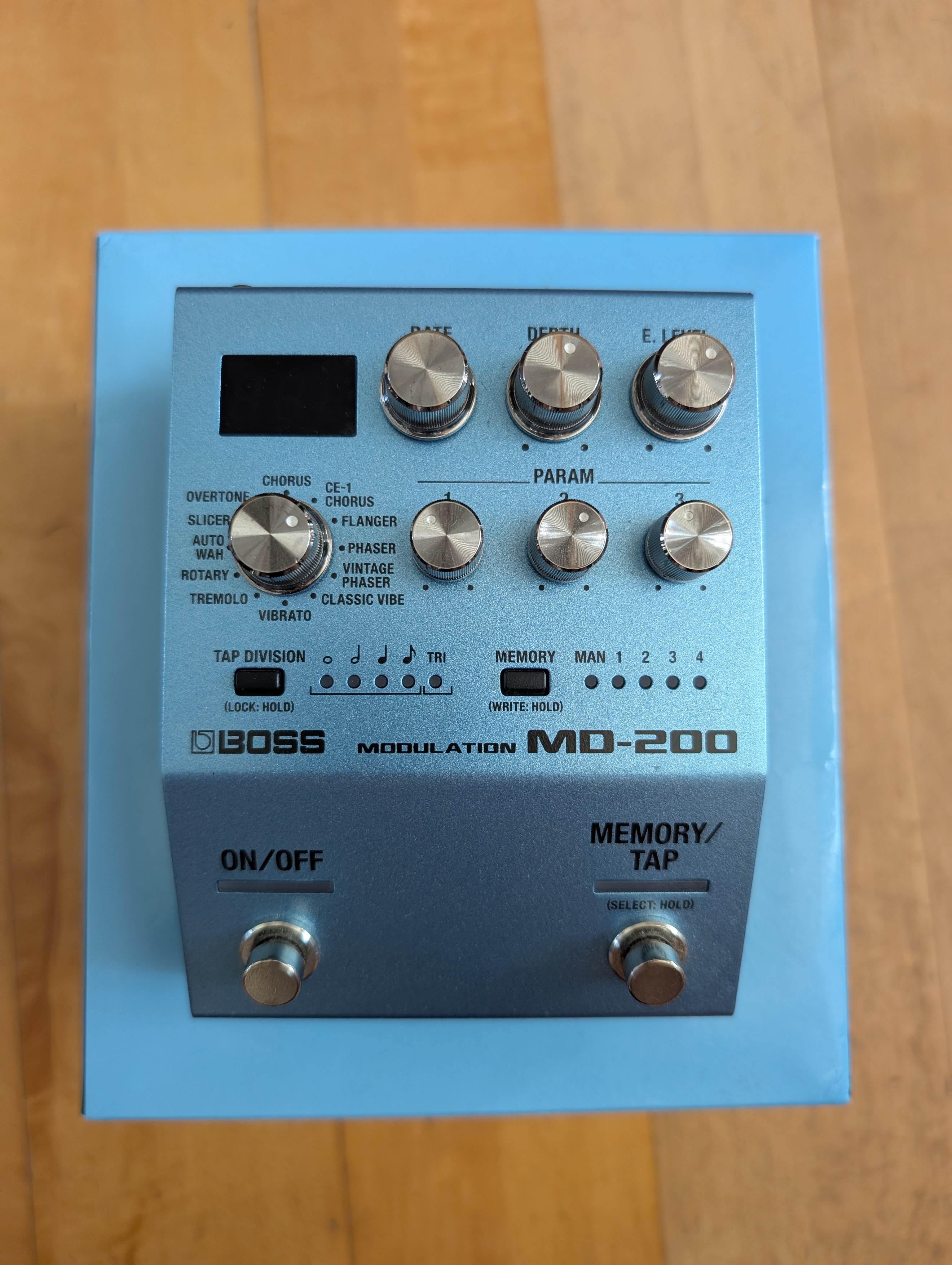 Pédale Boss MD-200 modulation