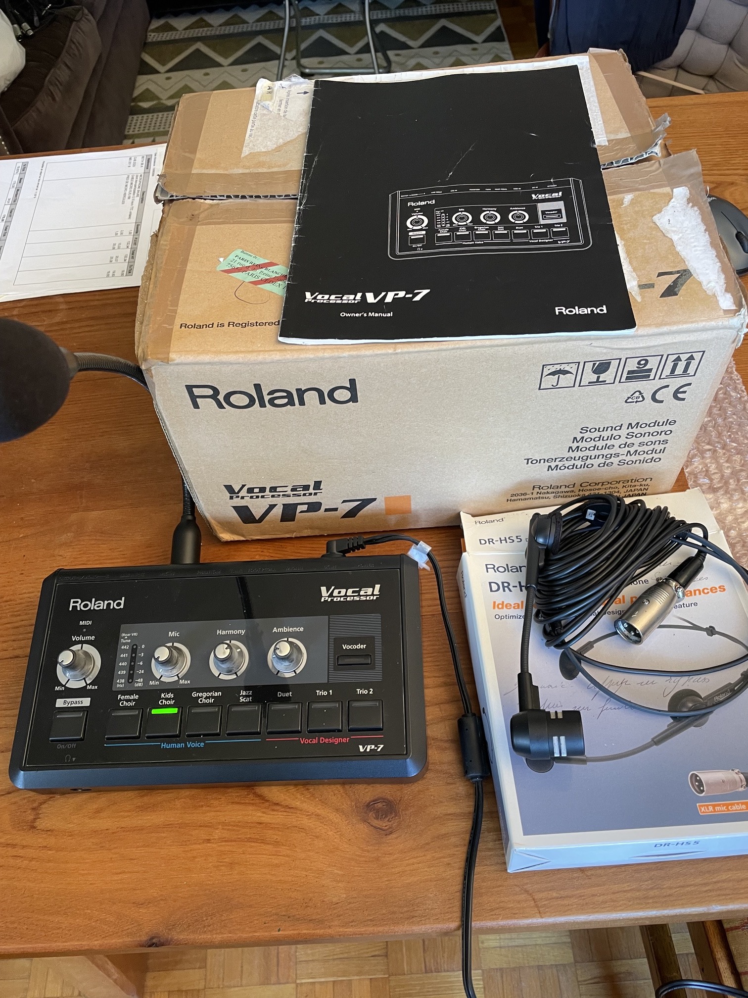 Vends expander ROLAND VP-7 Vocal processor