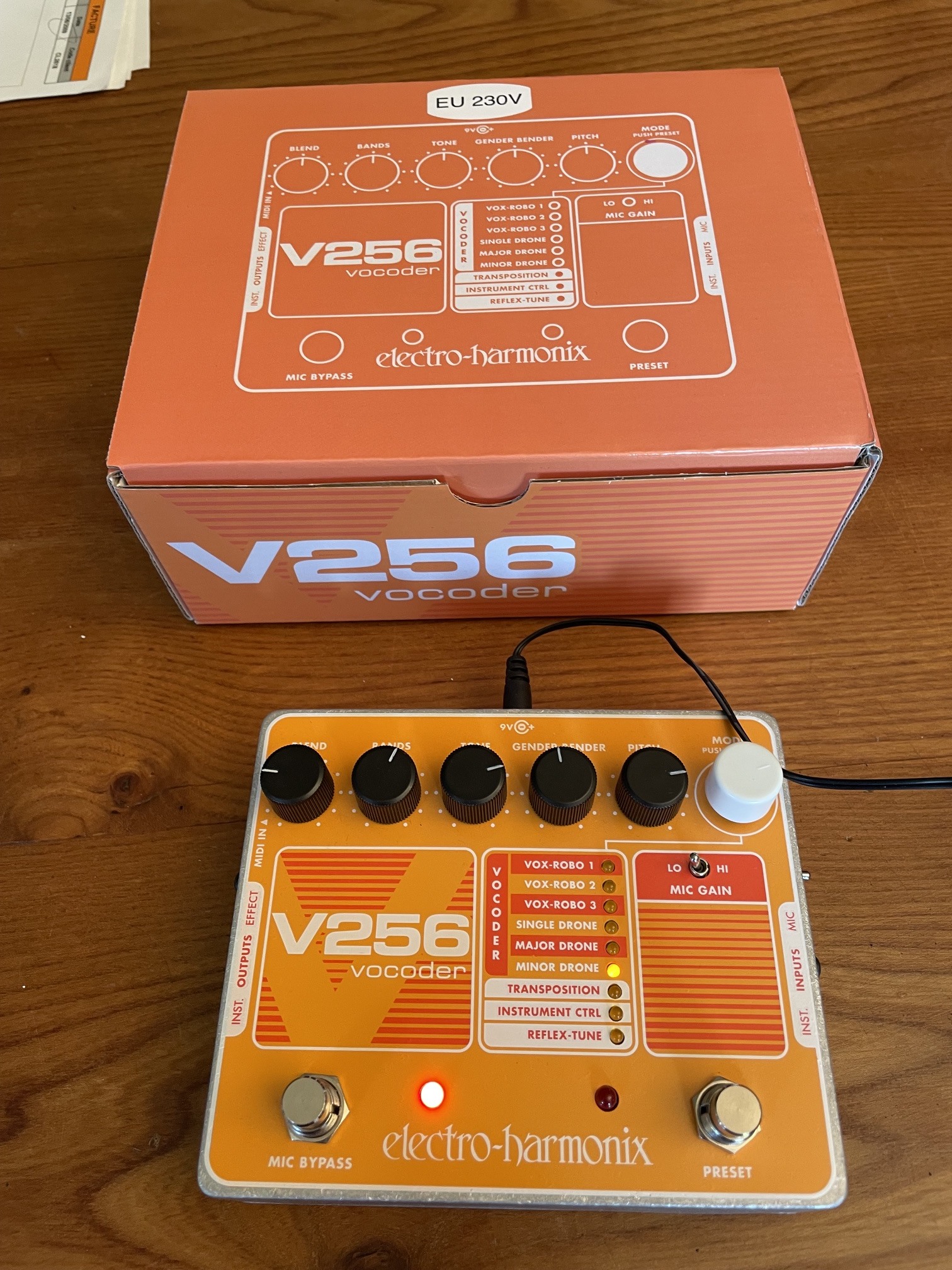 Vends vocoder ELECTRO-HARMONIX V 256
