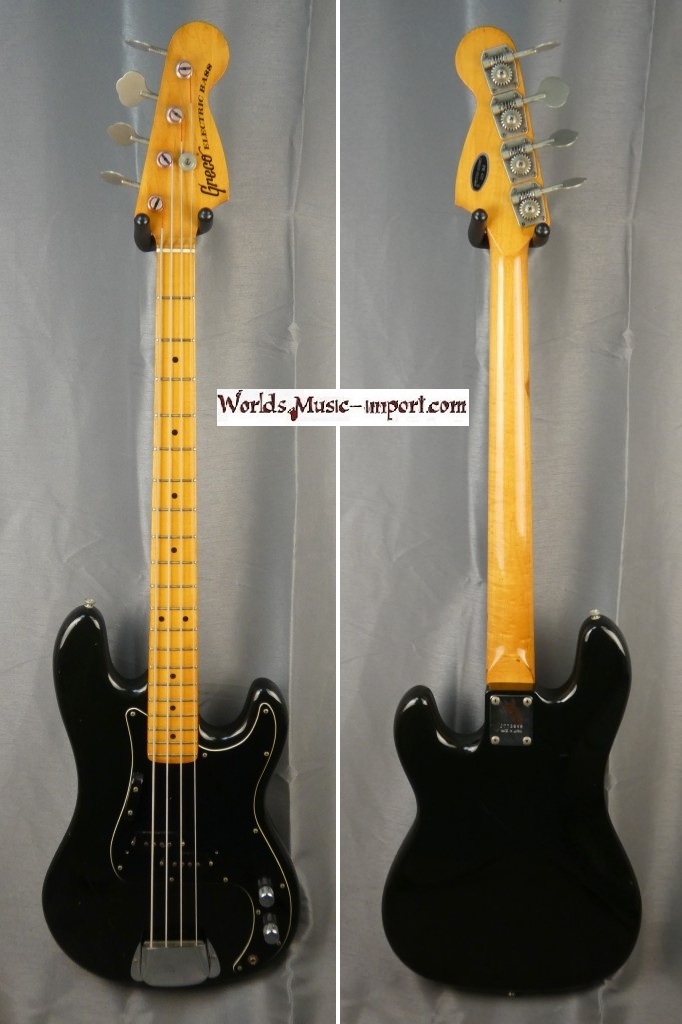 GRECO Precision Bass PB-420B 1977 Black japon import