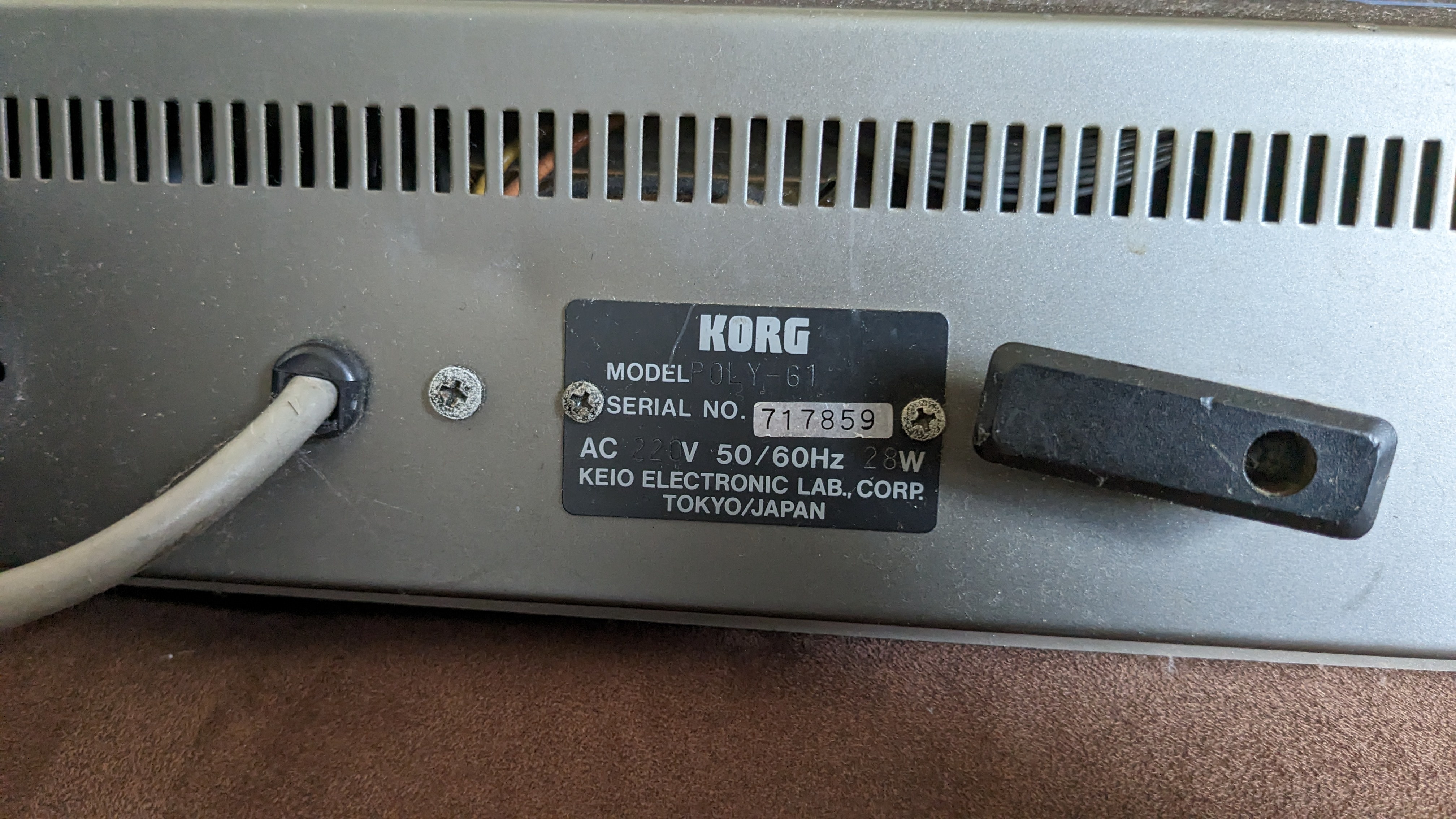 Korg Poly-61 (5604)