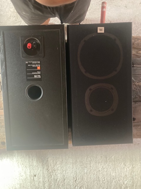 2 enceintes JBL TLX 215 noires occasion