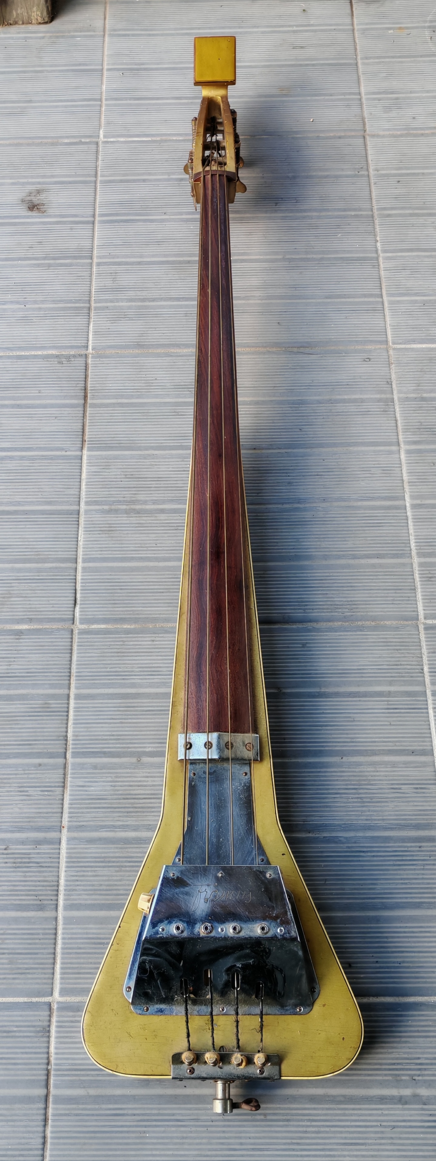Contrebasse électrique Vintage FRAMUS TRIUMPH (Années 60) - Finition  Gold