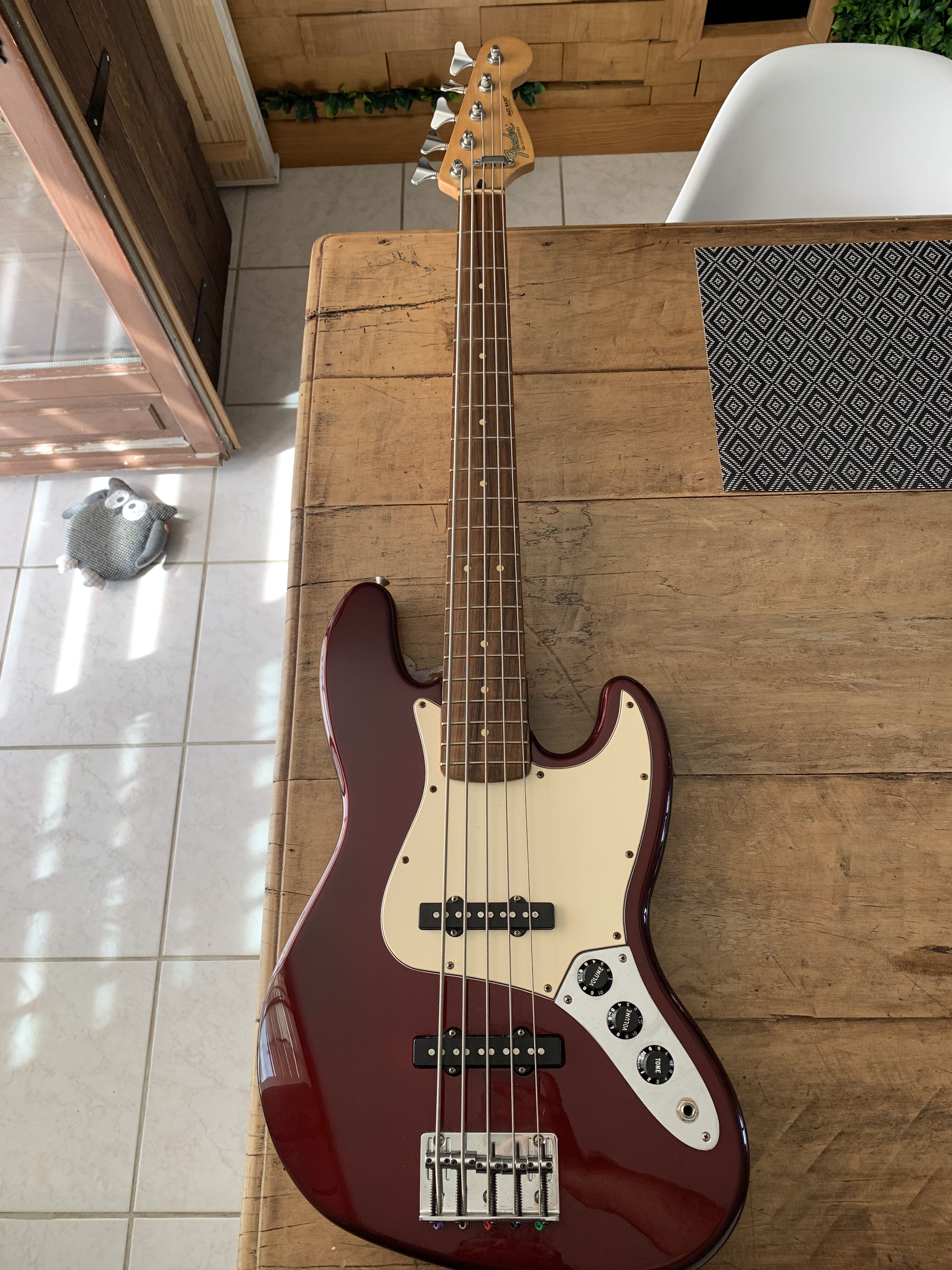 Fender Standard Jazz Bass MIM (2000-2001) - Midnight Wine & Rosewood