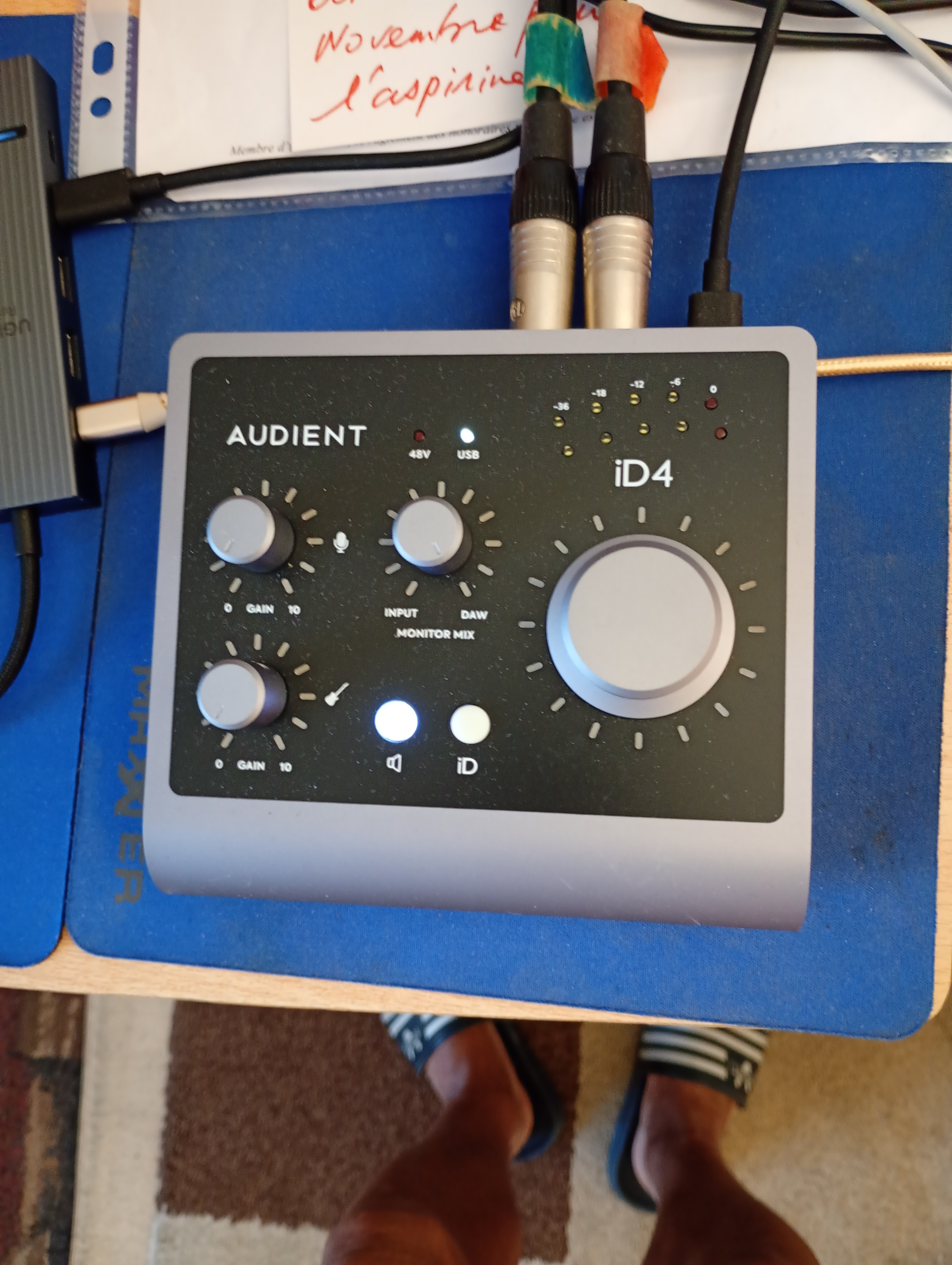 Vends Interface Audio Audient iD4 MK II