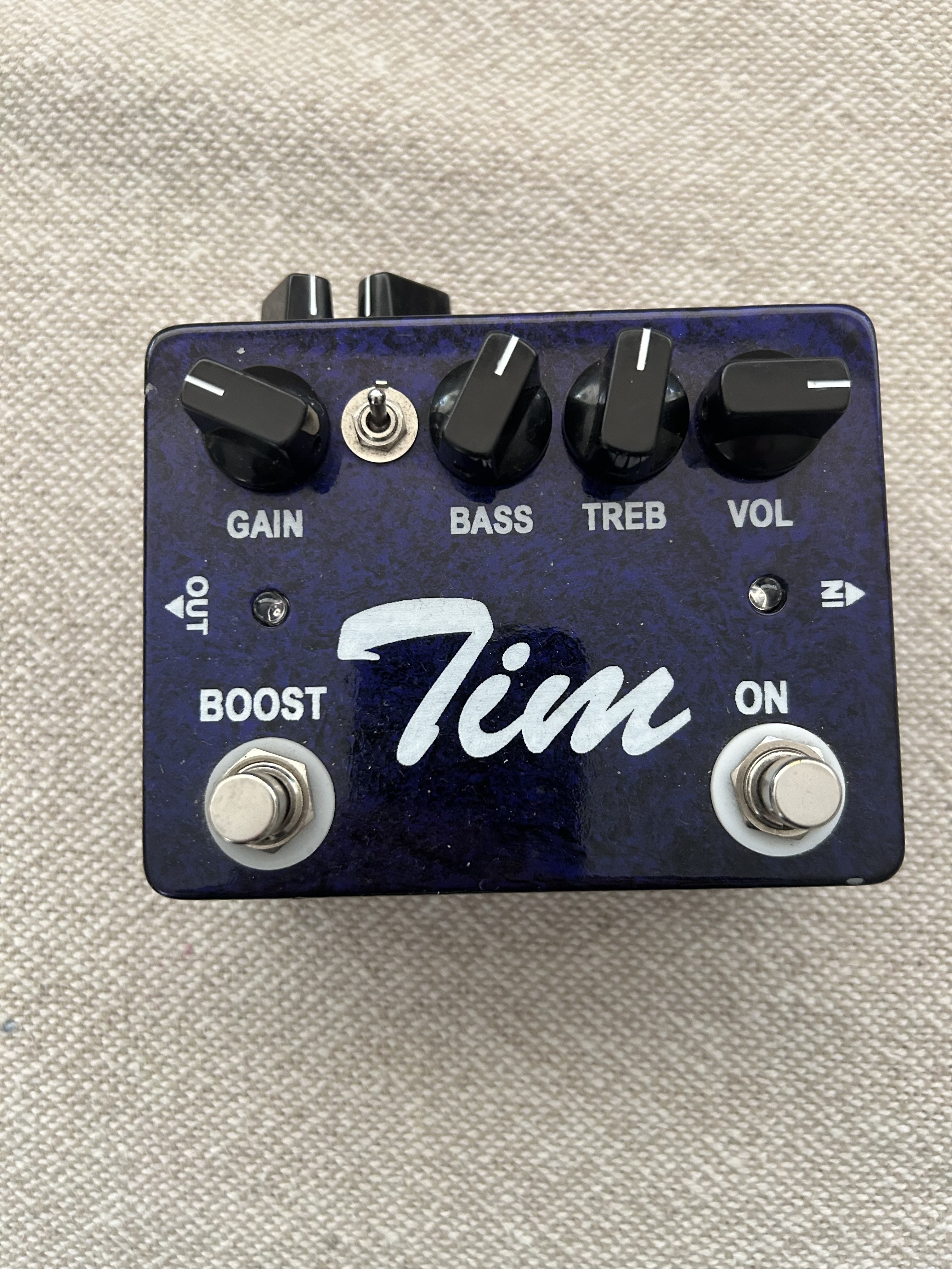 Overdrive /distorsion Paul Cochrane TIM