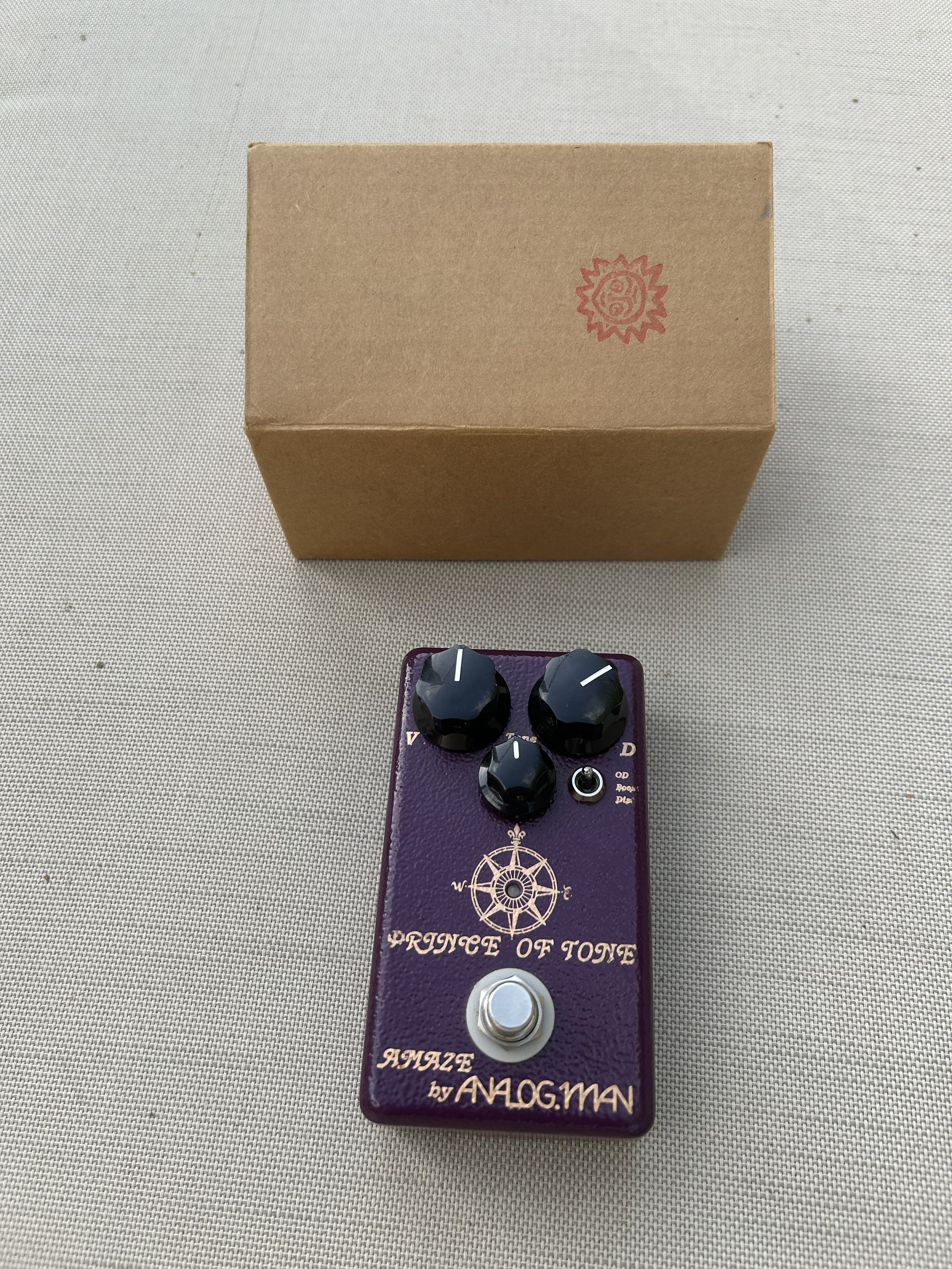 Overdrive /distorsion analog man prince of stone
