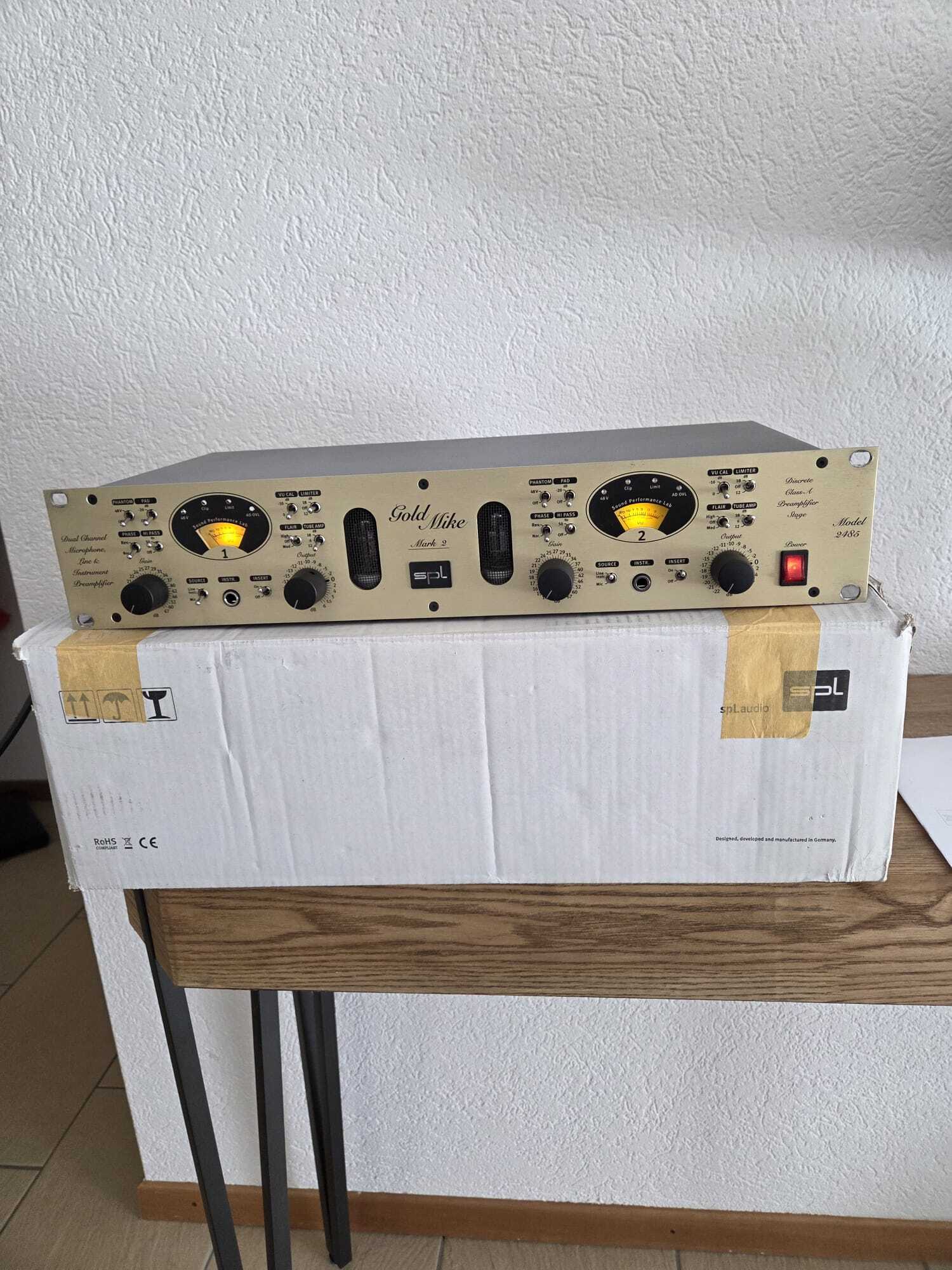 Vends dual préampli à tube