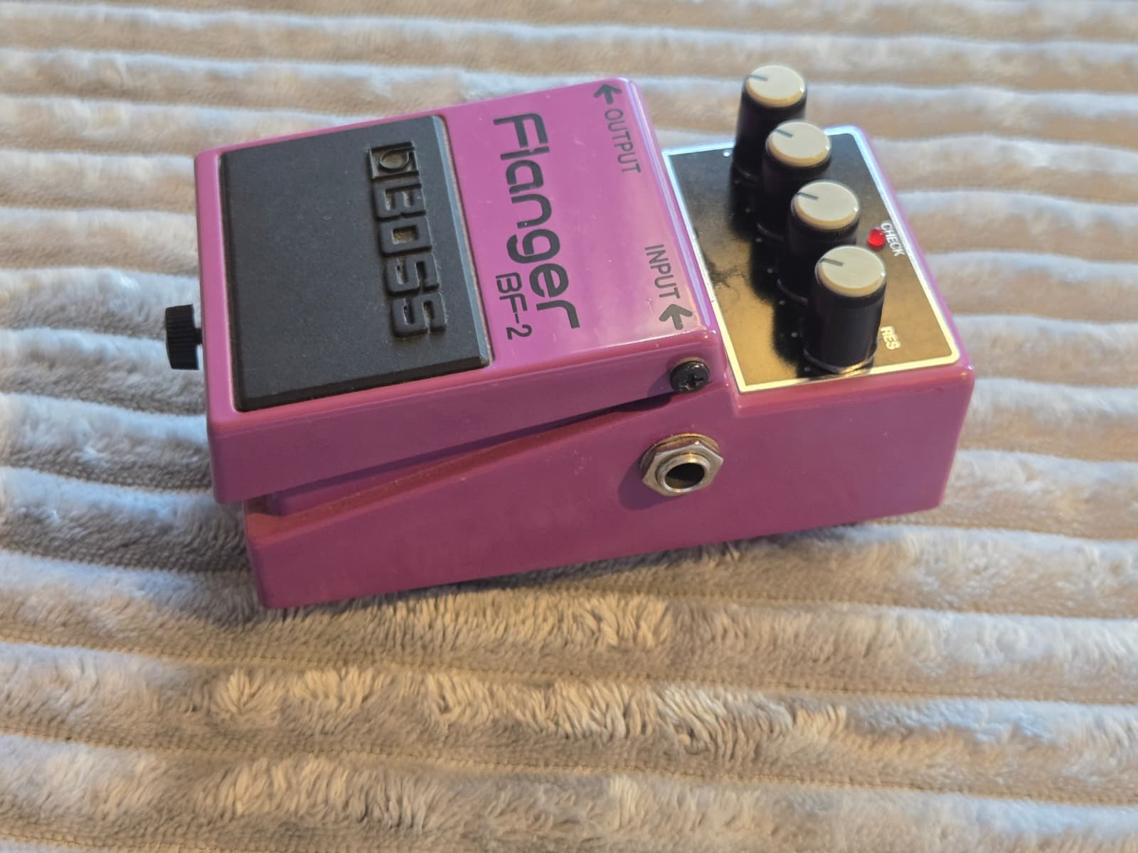 Boss BF-2 Flanger – Vintage – 100 % d’origine – Boîte d’origine – Excellent état