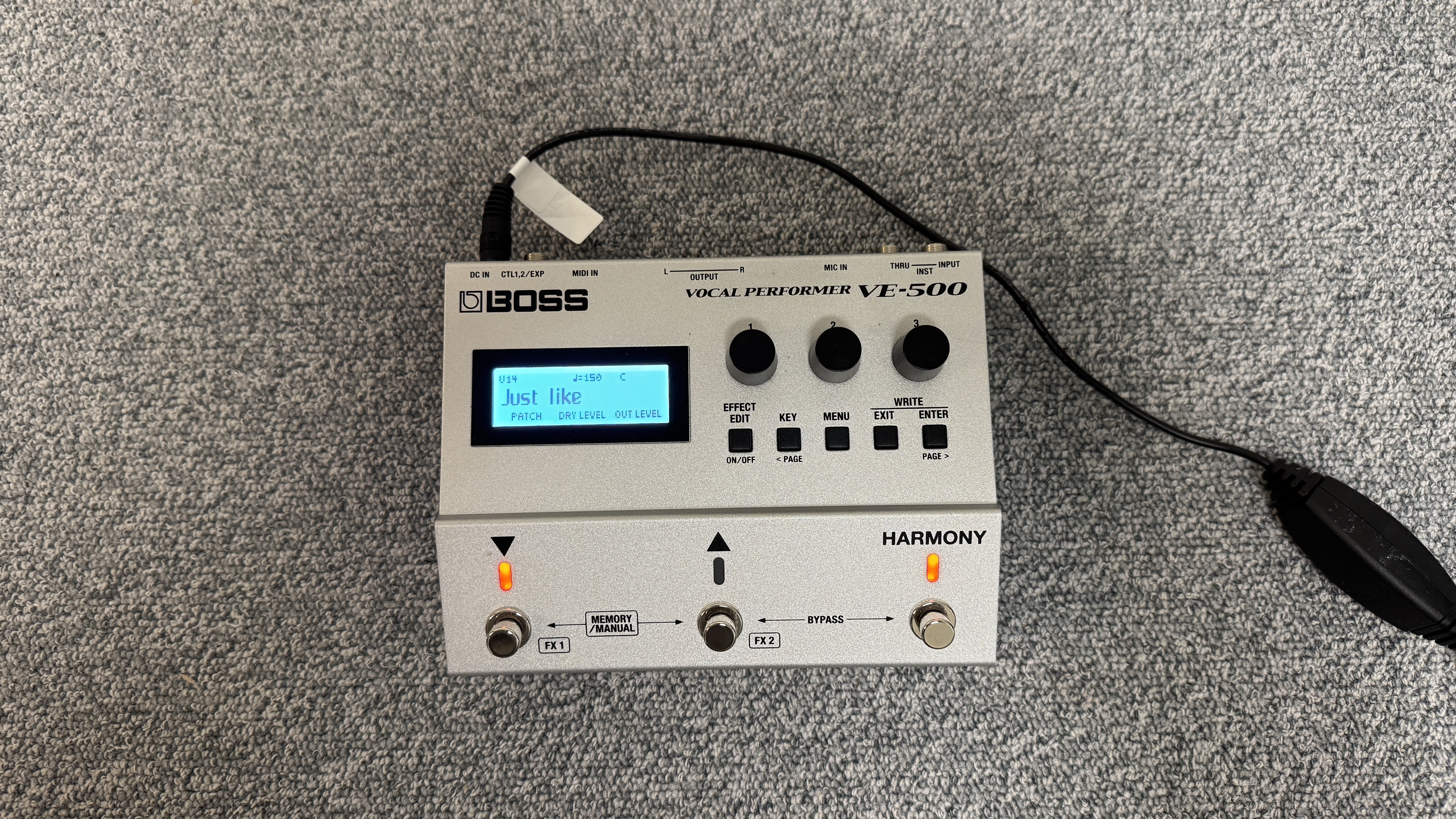 Vends Boss VE500