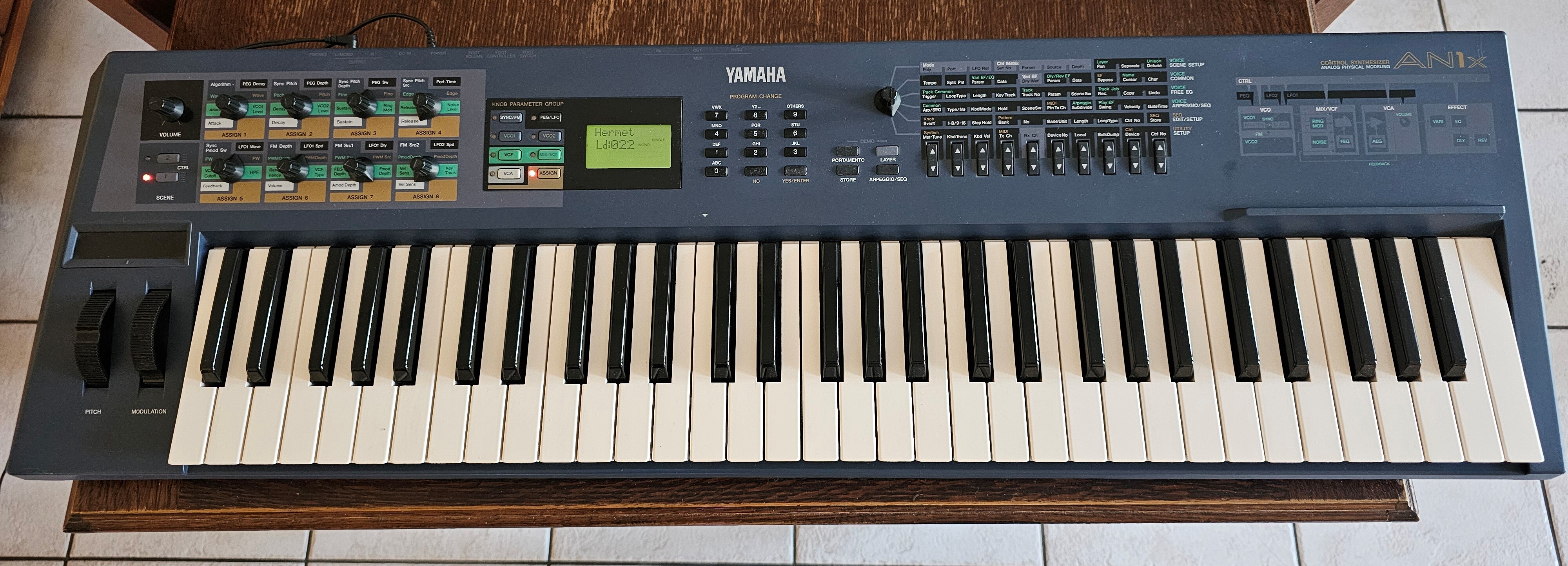 Vends Synthé VA Yamaha AN1x
