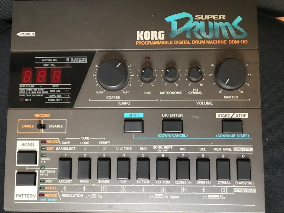 Korg DDM-110 Drum Machine