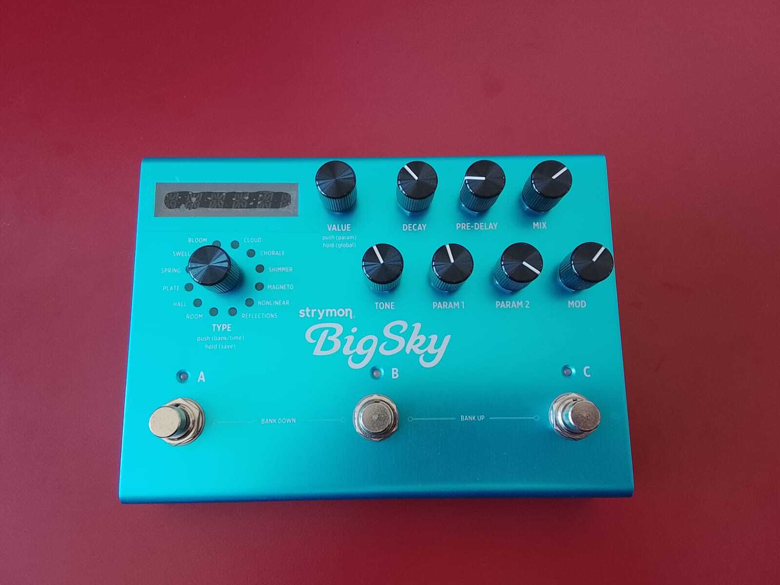 Vends Strymon BigSky état neuf