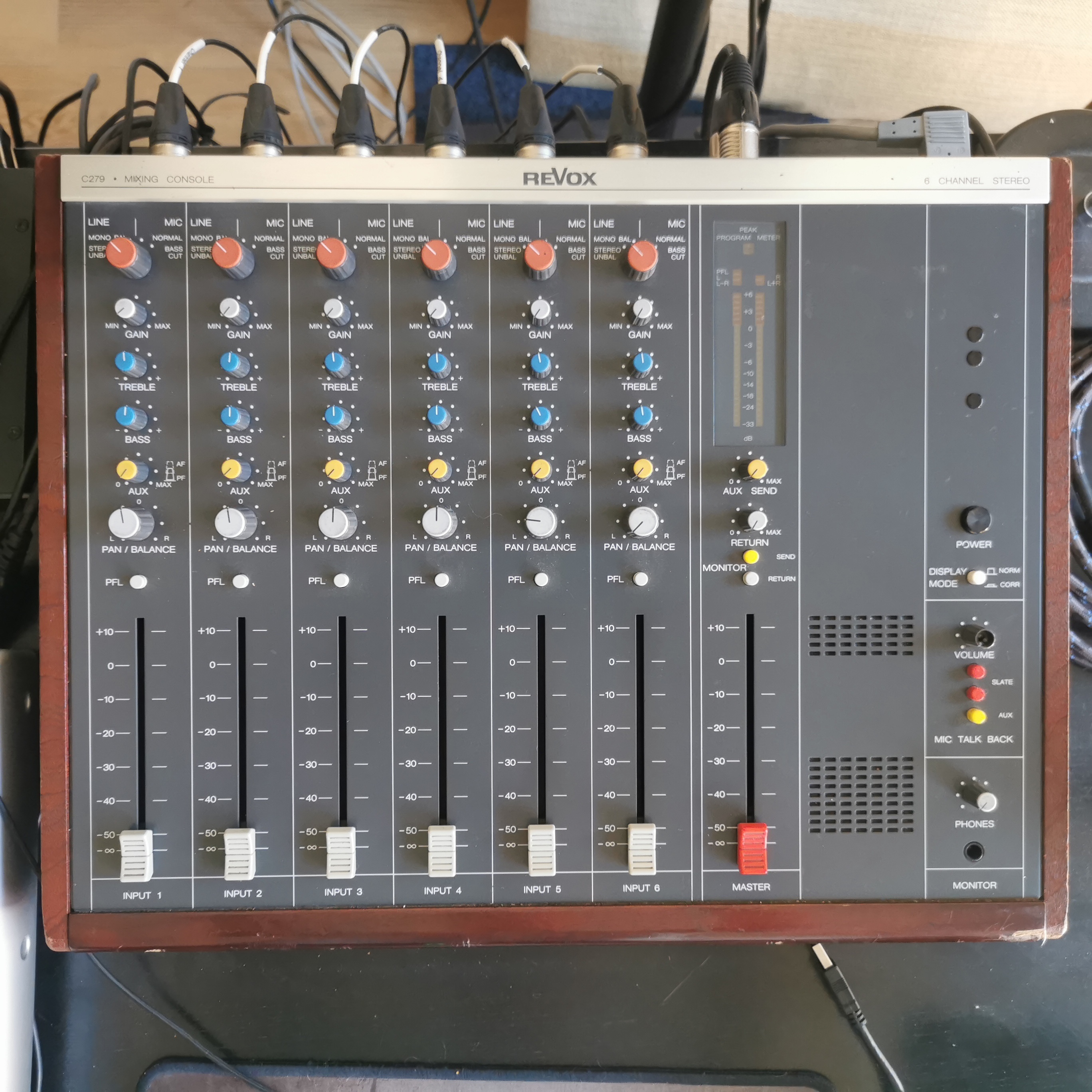 Revox C279 Studer + flight case Revox 