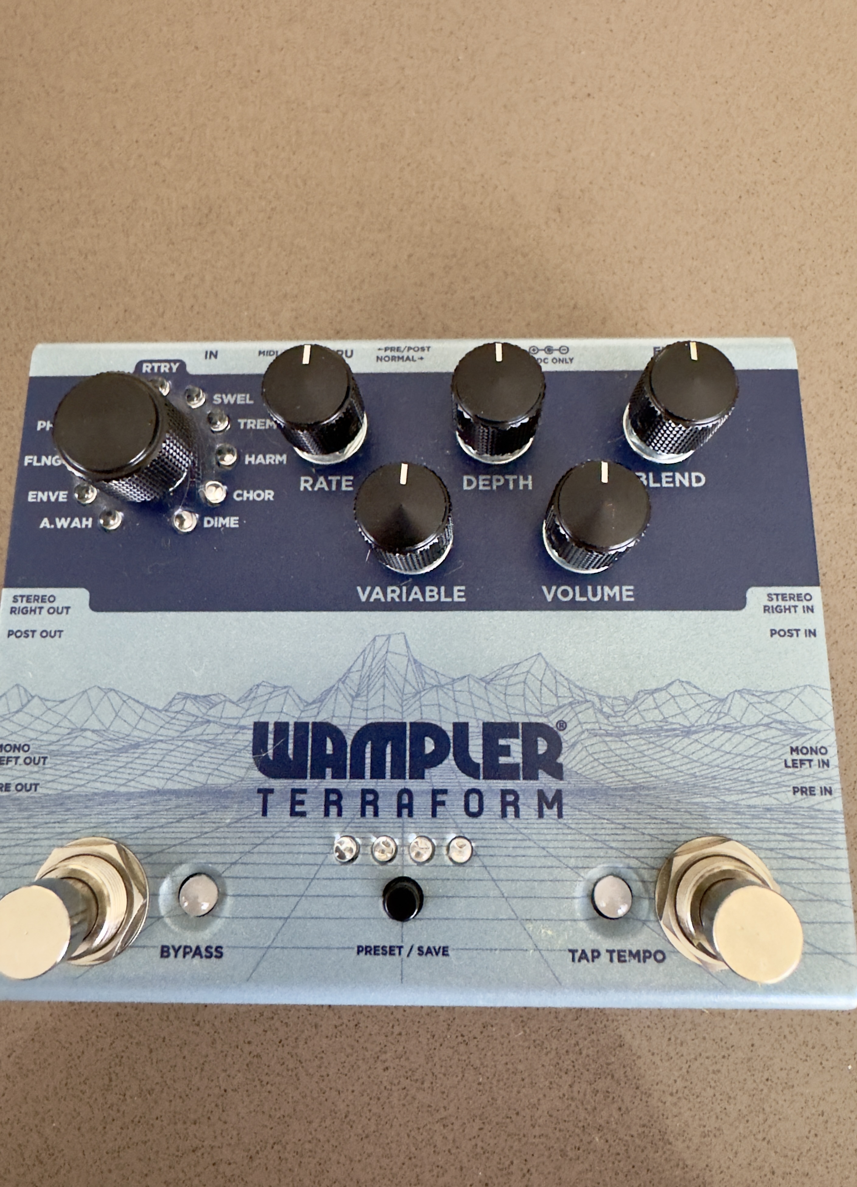 Wampler Terraform – Multi Modulation – Excellent état