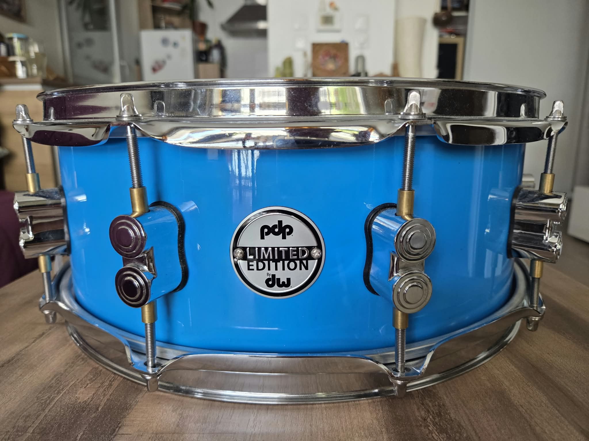 Caisse claire 14x5.5 - PDP Limited Edition by DW - Concept Maple Blue Lacquer + Housse