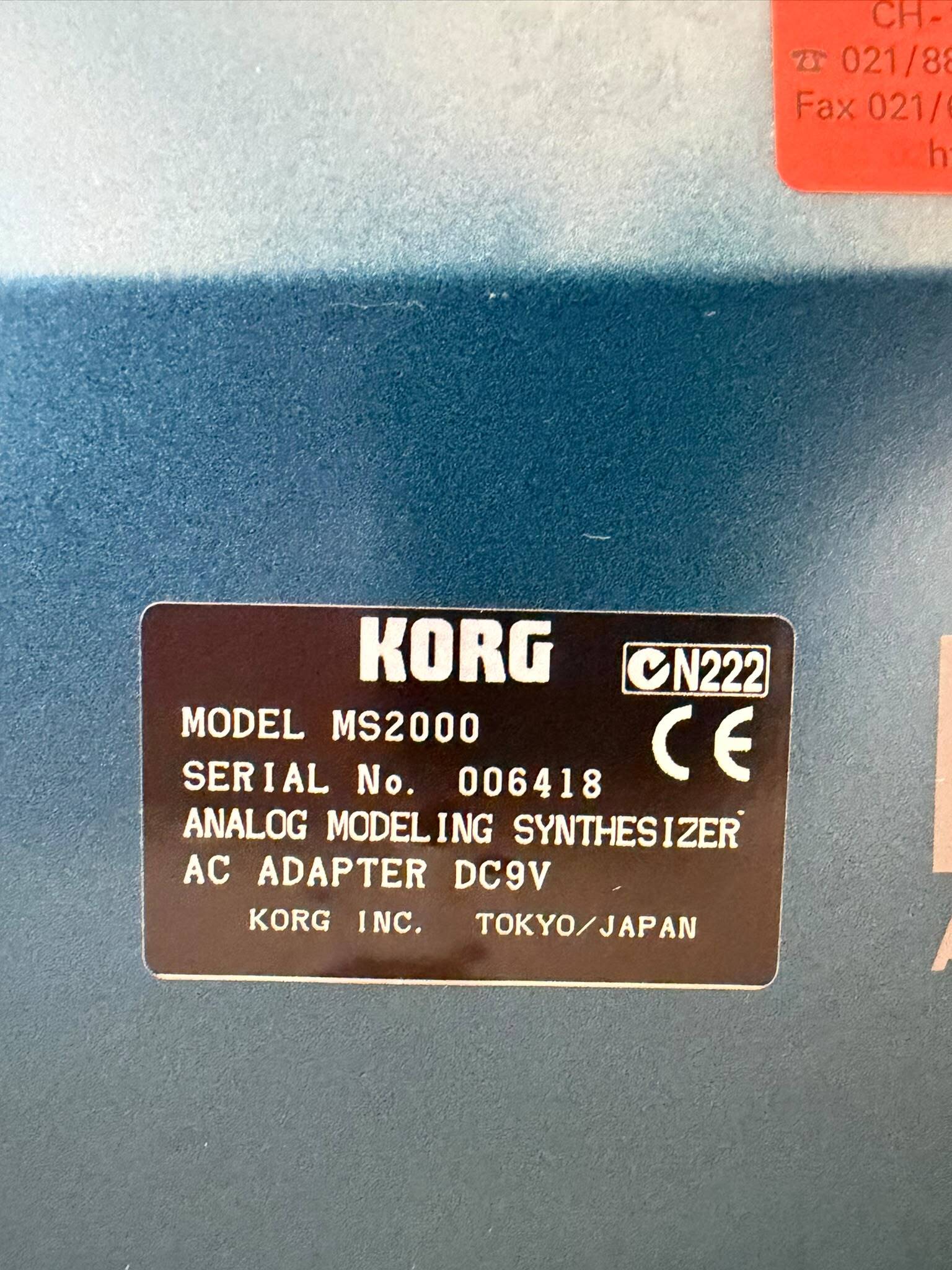 Korg MS2000 (38431)