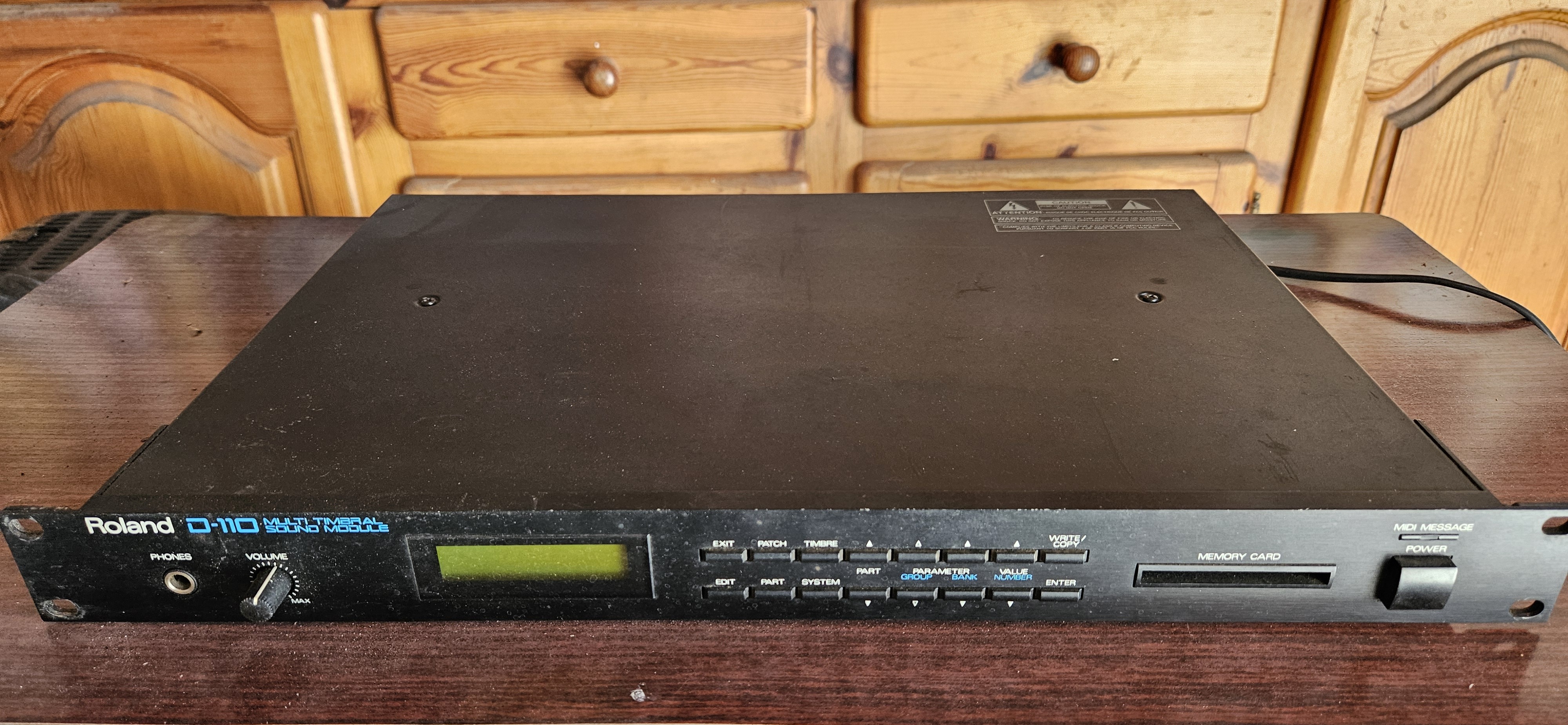 Vends Roland d110