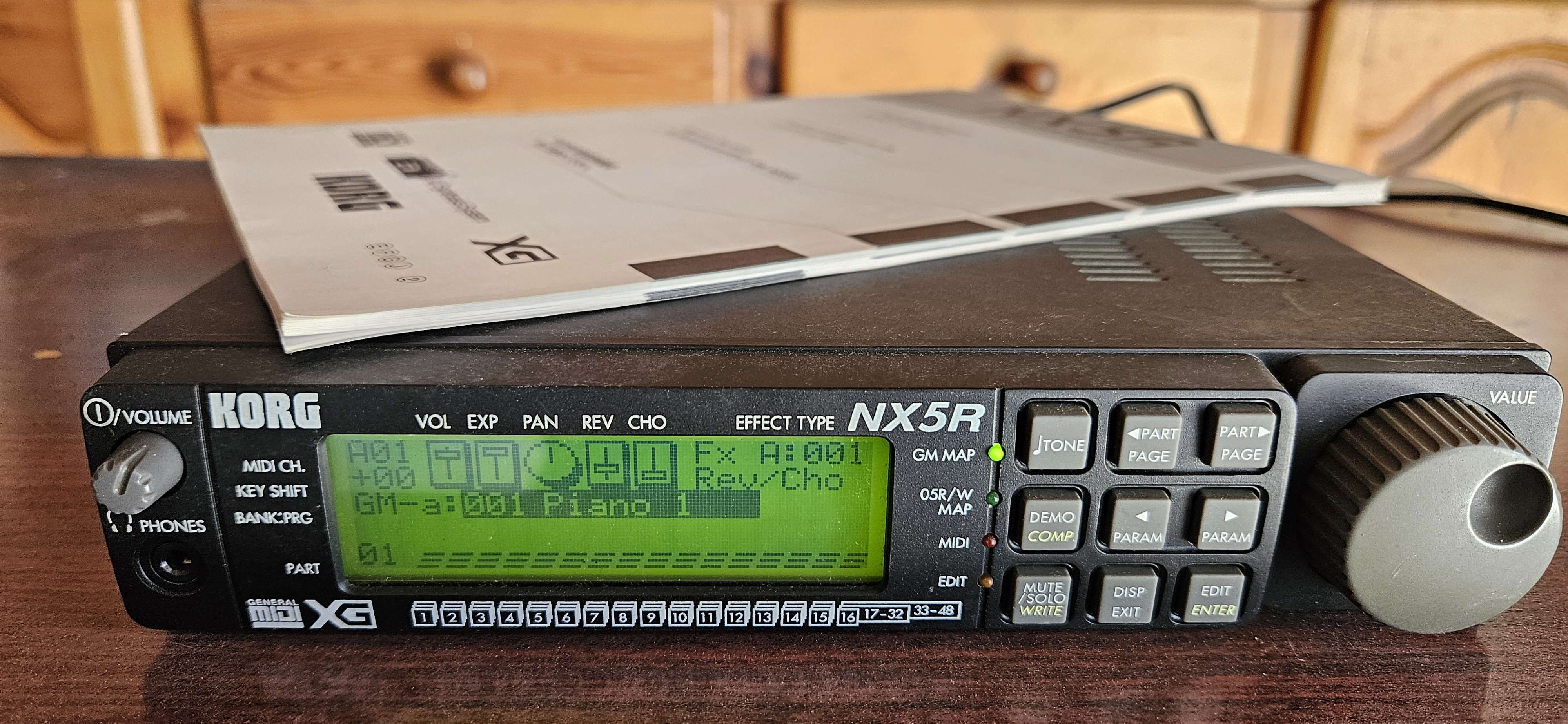 Vends Korg Nx5 R
