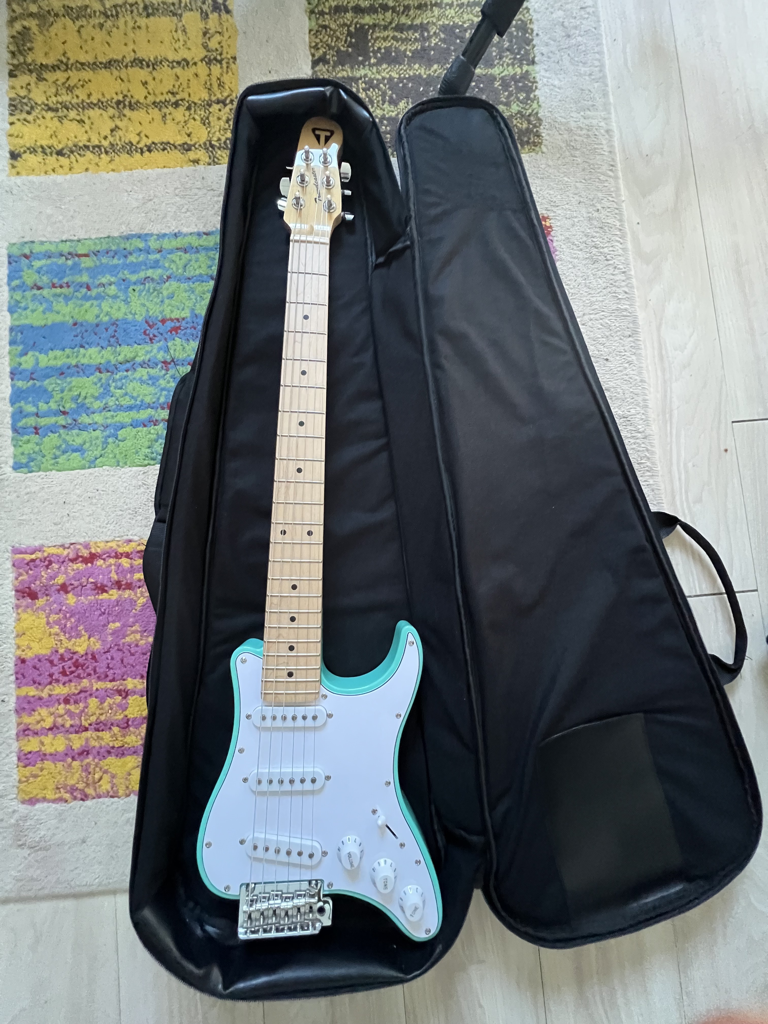Vends Travel Guitar Travelcaster Deluxe avec gig bah d’origine 